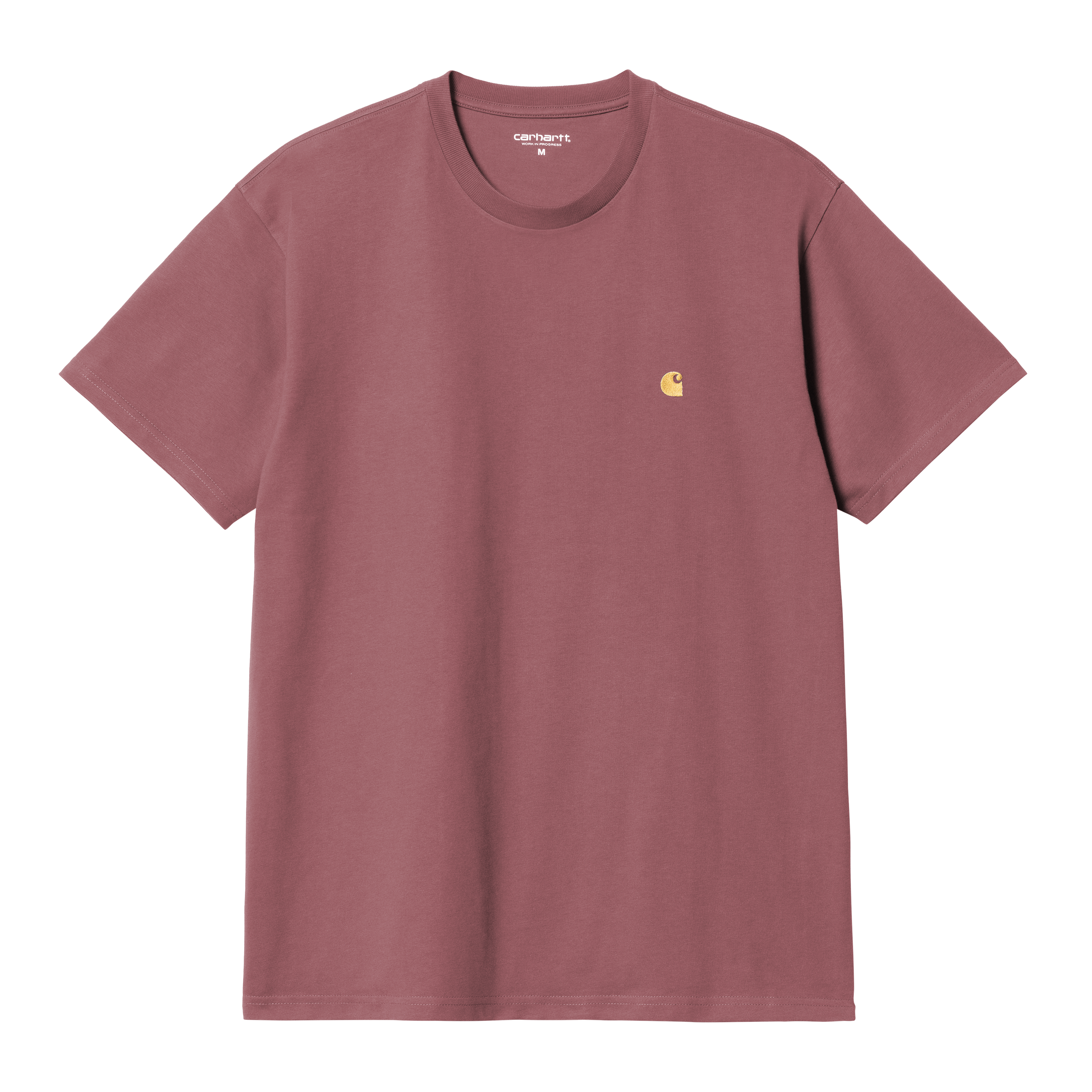 Carhartt WIP Short Sleeve Chase T-Shirt in Pink