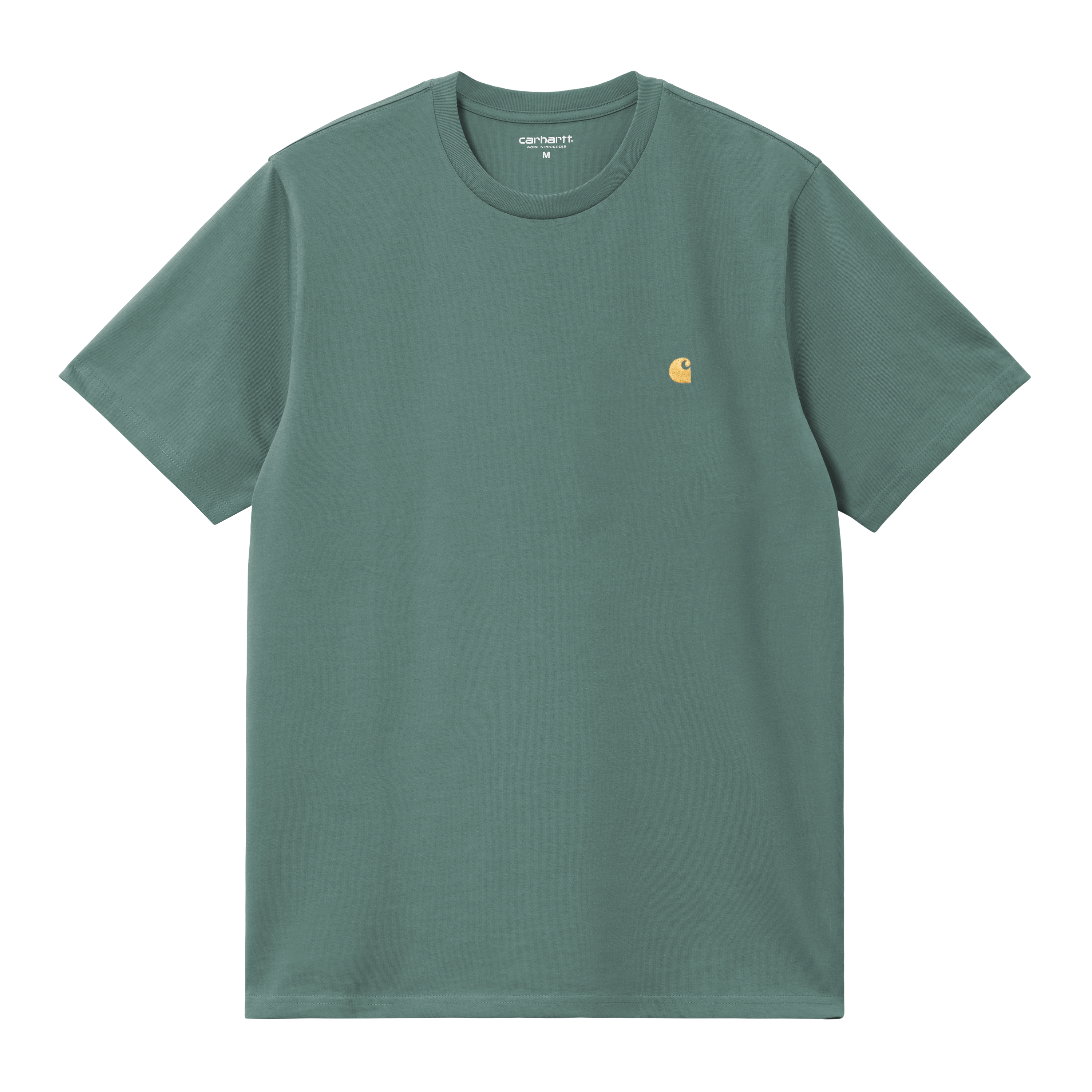 Carhartt WIP S/S Chase T-Shirt, Silver Pine / Gold