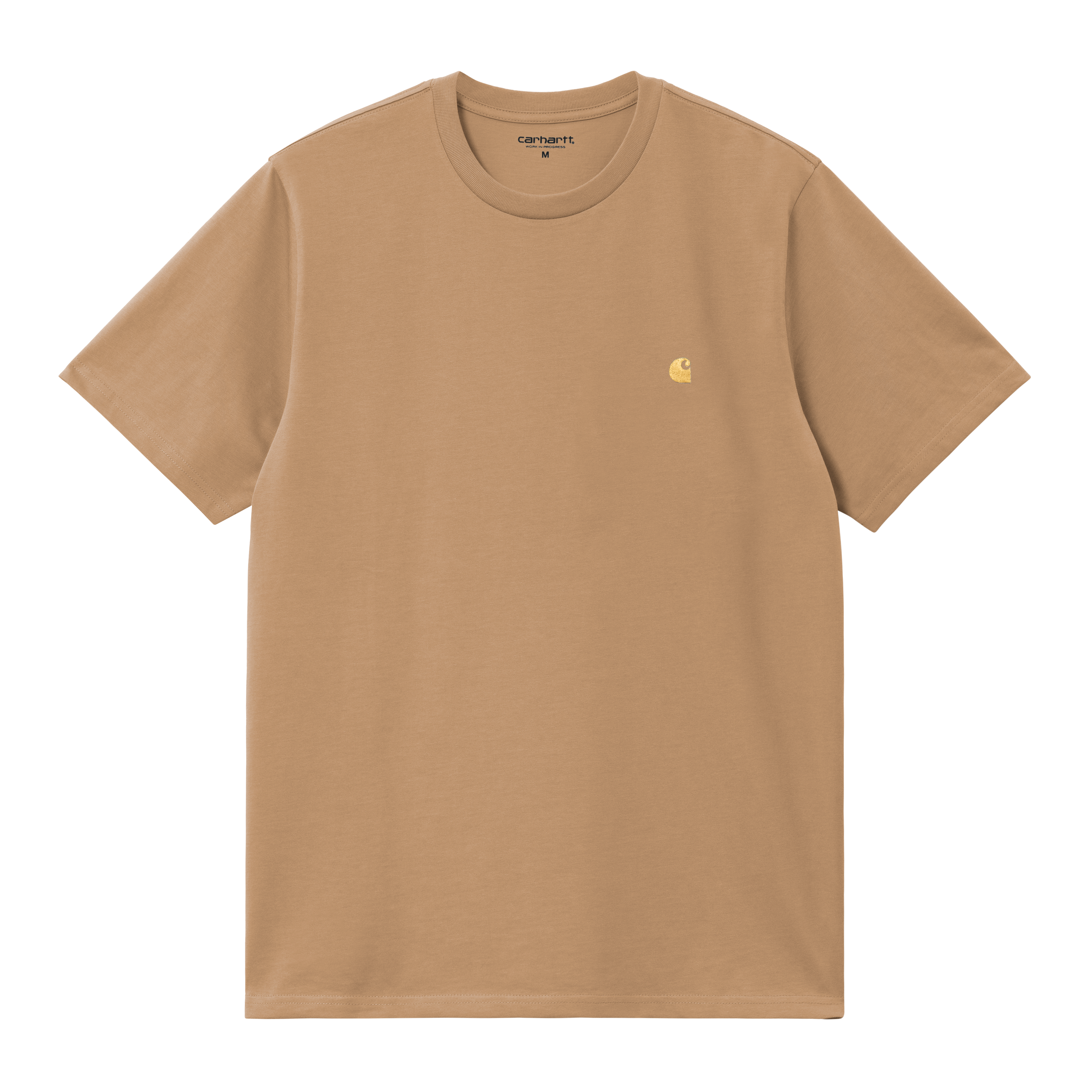 Carhartt WIP Short Sleeve Chase T-Shirt in Brown