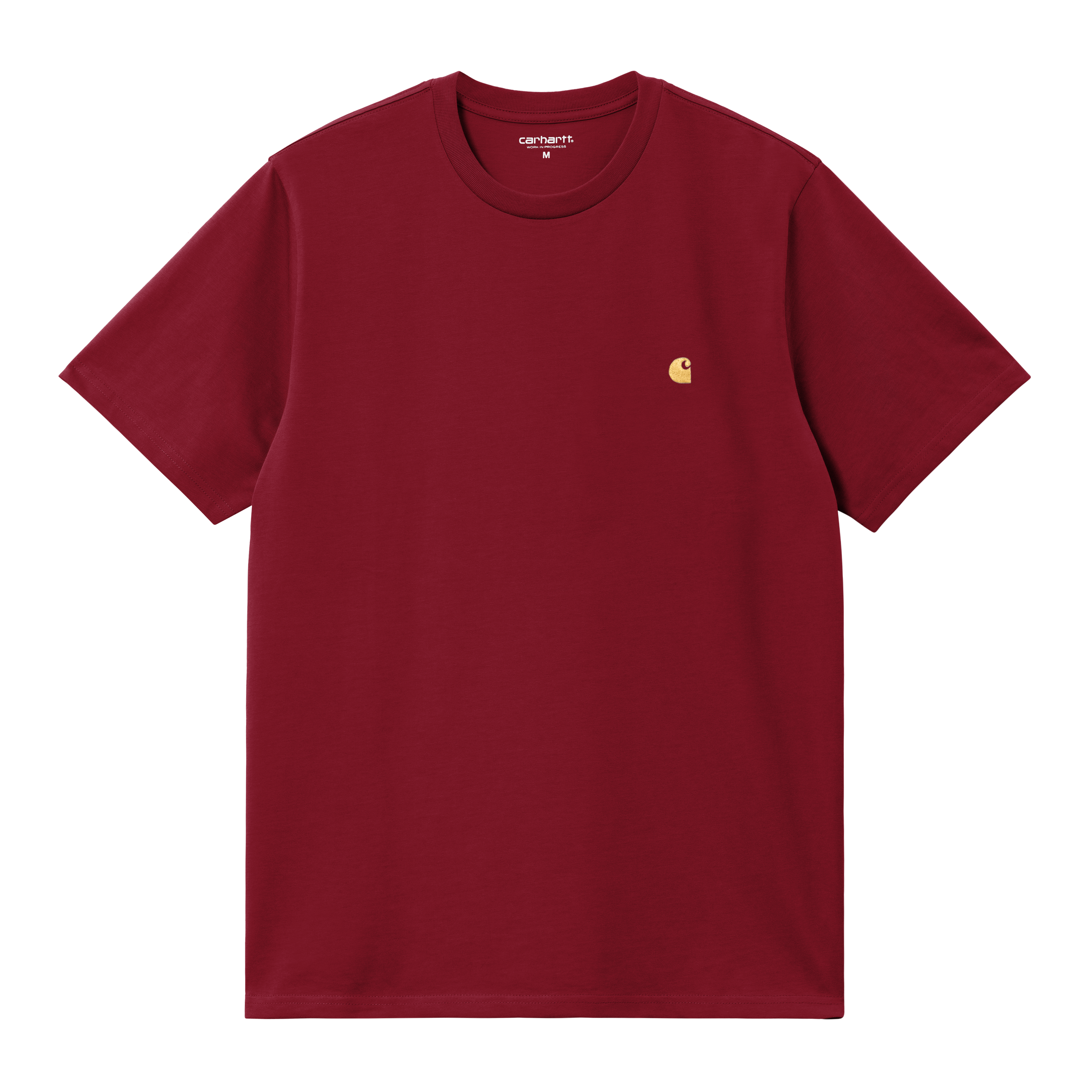 Carhartt WIP Short Sleeve Chase T-Shirt in Rot