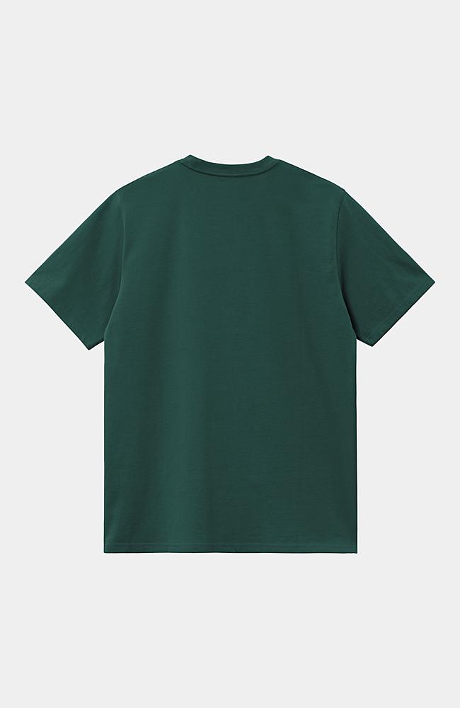 Tシャツ・カットソー Carhartt Carhartt Wip SS Masterpiece T-shirt Carhartt WIP S/S Chase T-Shirt, Dark Fir / Gold | Official