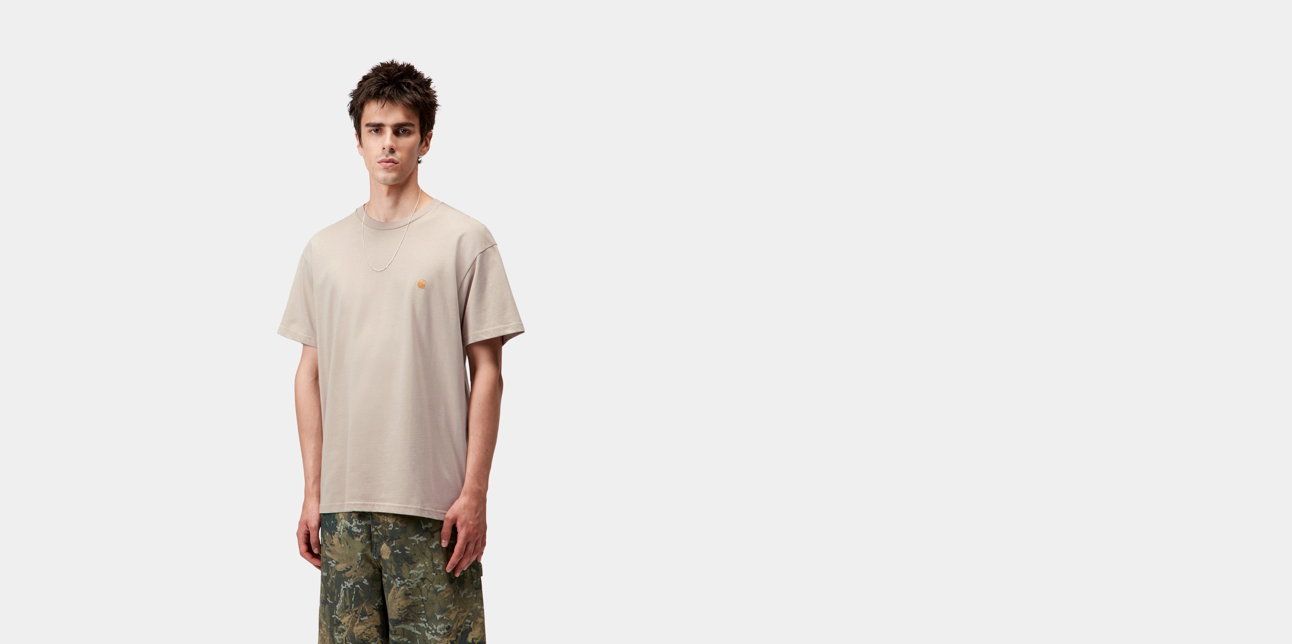 Carhartt WIP S/S Chase T-Shirt Fleur De Sel / Gold | beige | S | Men