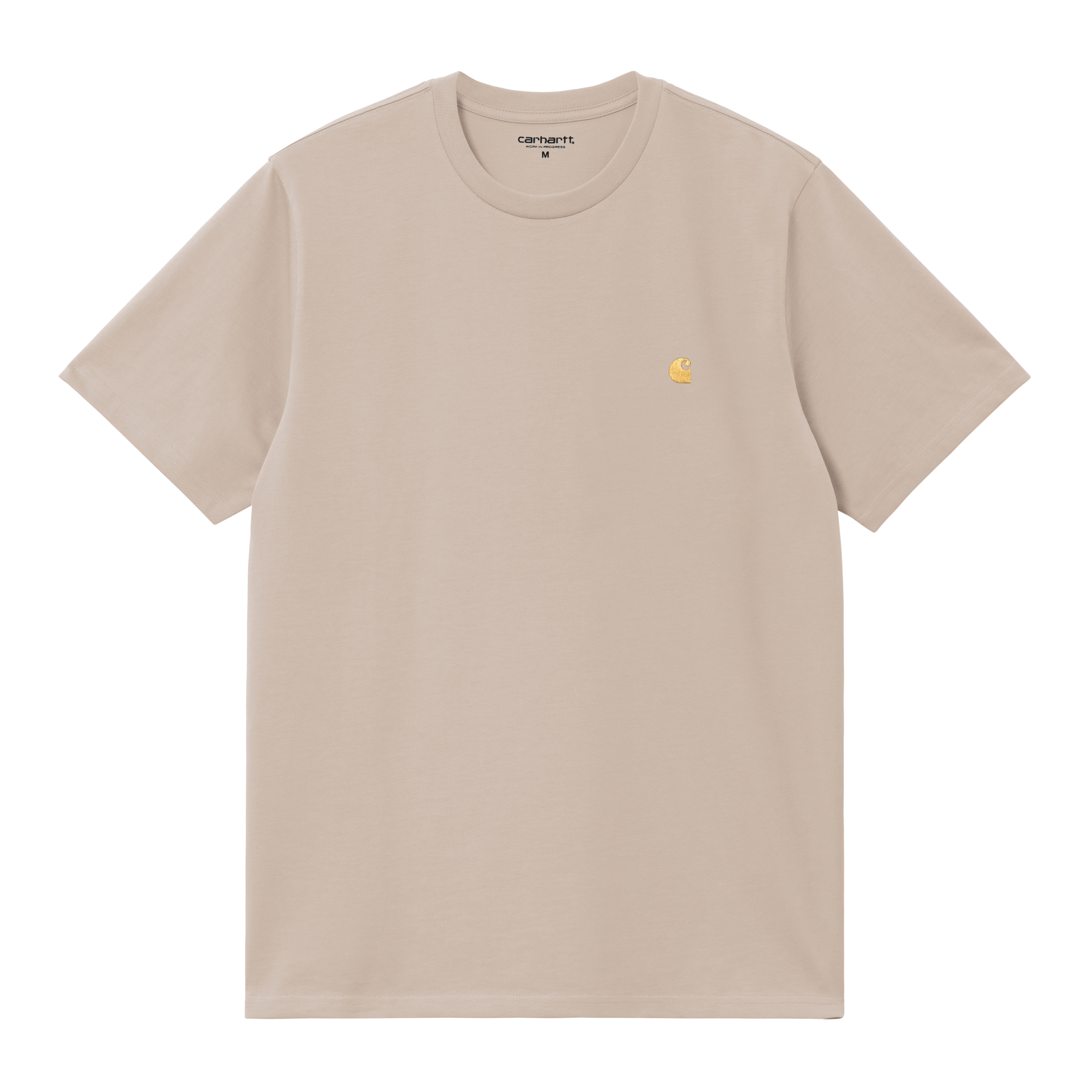 Carhartt WIP Short Sleeve Chase T-Shirt in Beige