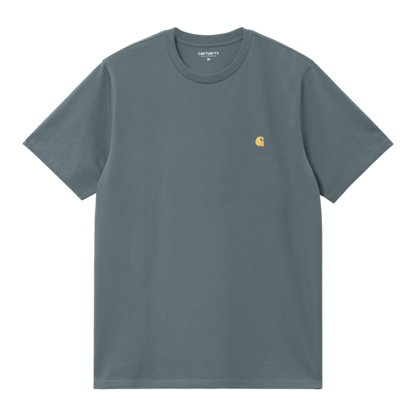 S/S Chase T-Shirt Cozy Blue / Gold