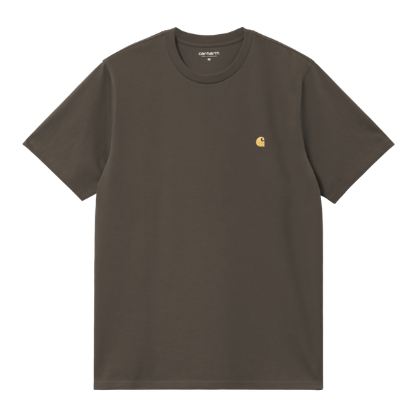 S/S Chase T-Shirt Shungite / Gold