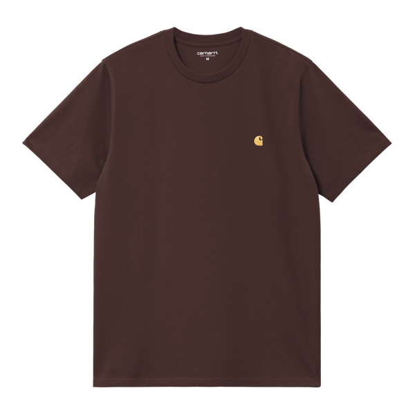S/S Chase T-Shirt Palisander / Gold