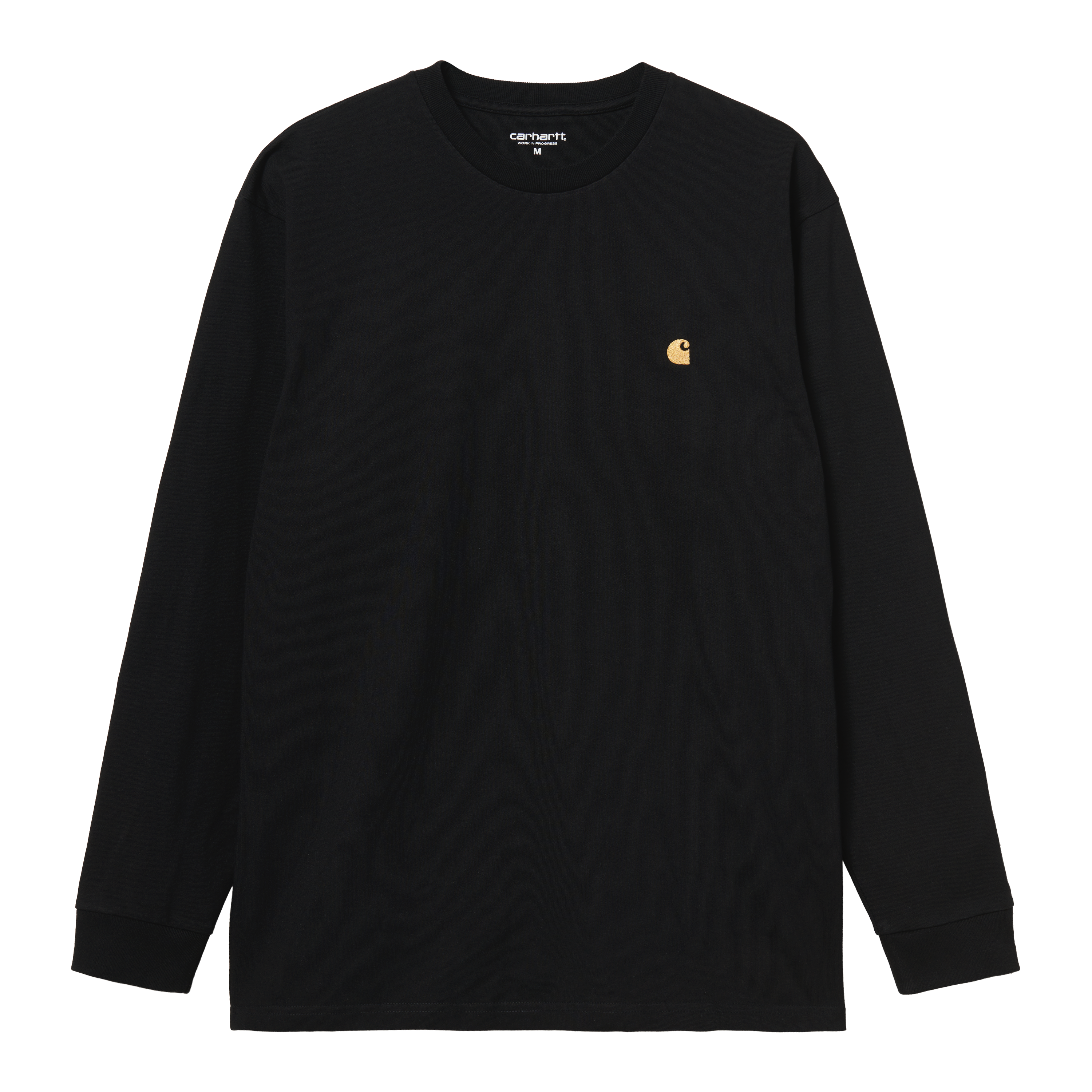 Carhartt WIP Long Sleeve Chase T-Shirt in Schwarz