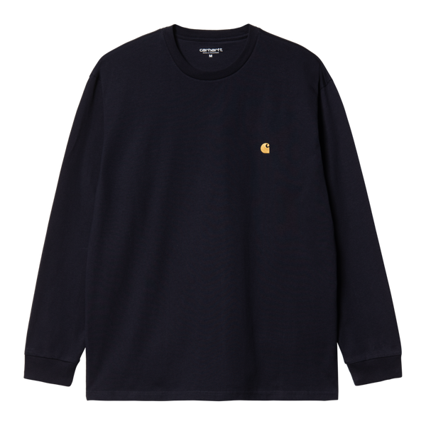 L/S Chase T-Shirt Dark Navy / Gold