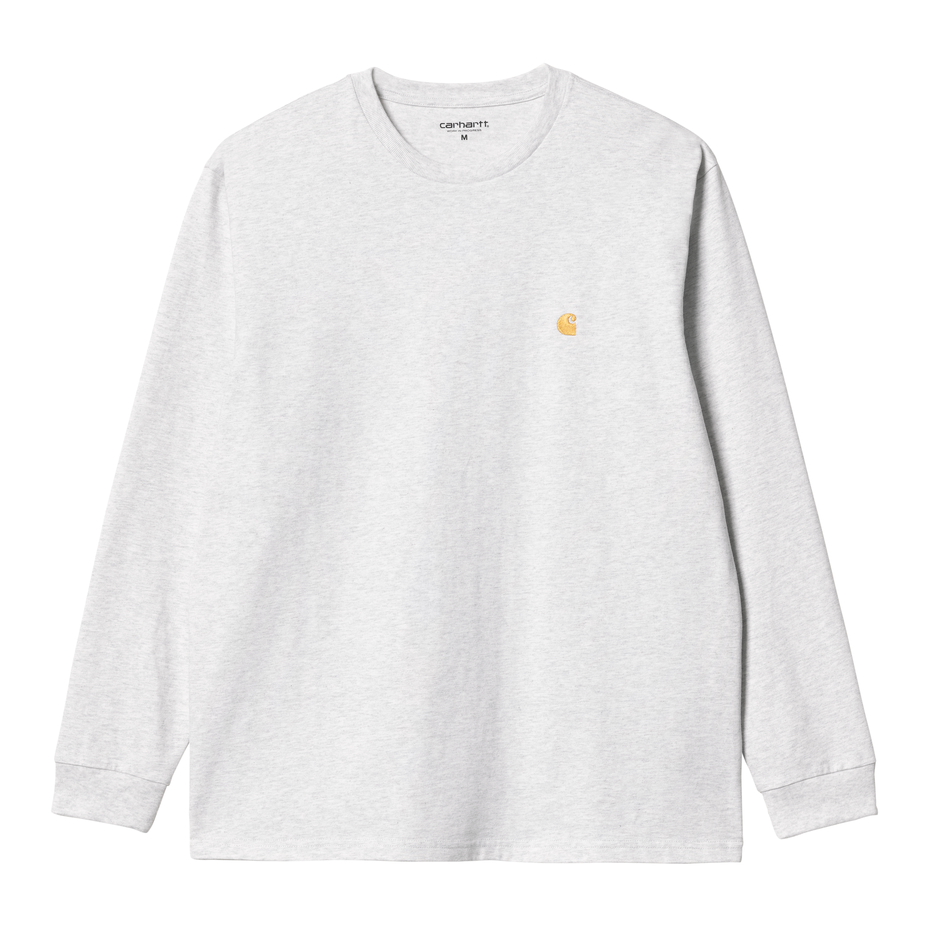 Carhartt WIP Long Sleeve Chase T-Shirt Gris