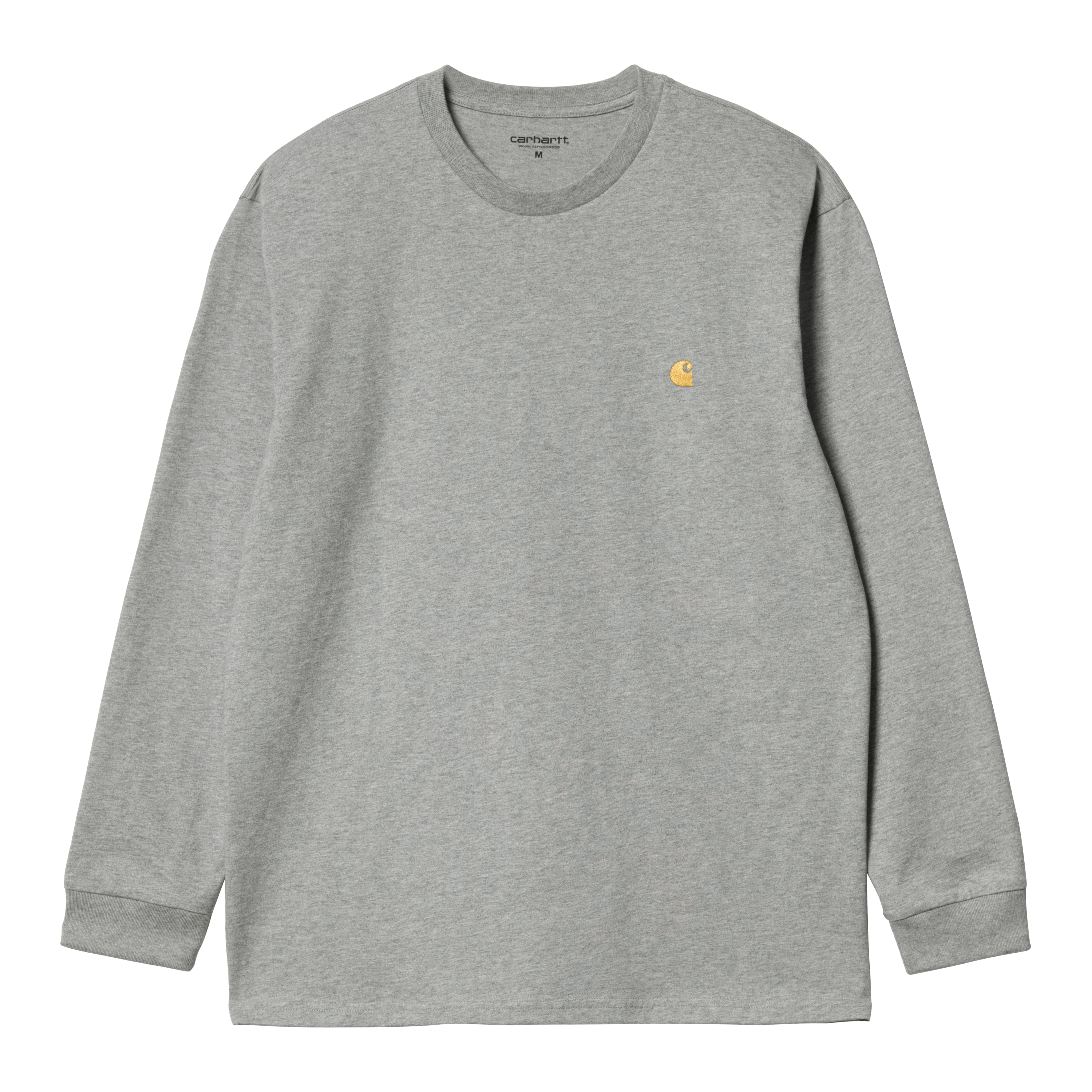 Carhartt WIP Long Sleeve Chase T-Shirt in Grau