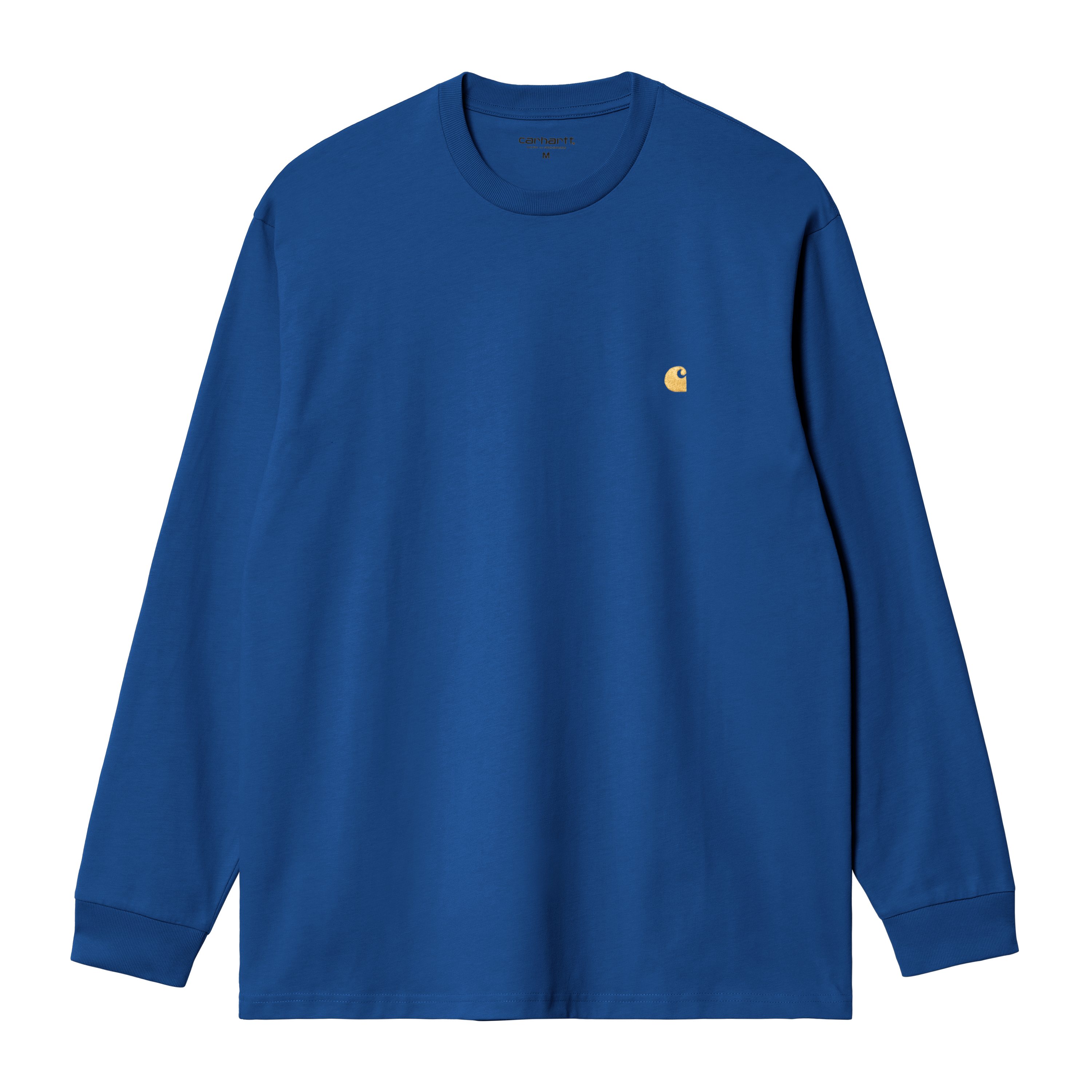 Carhartt WIP Long Sleeve Chase T-Shirt em Azul