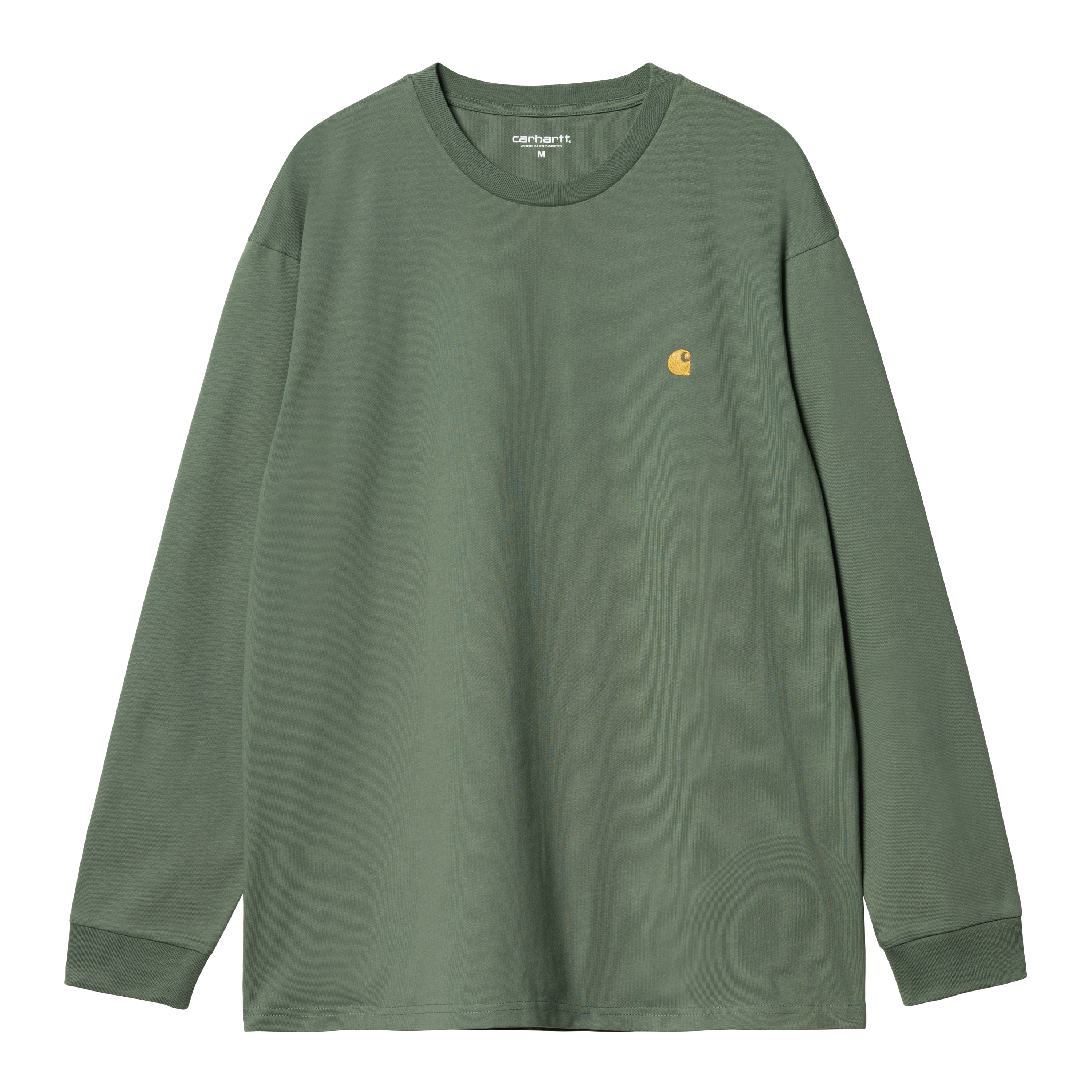 Carhartt WIP Long Sleeve Chase T-Shirt in Grün