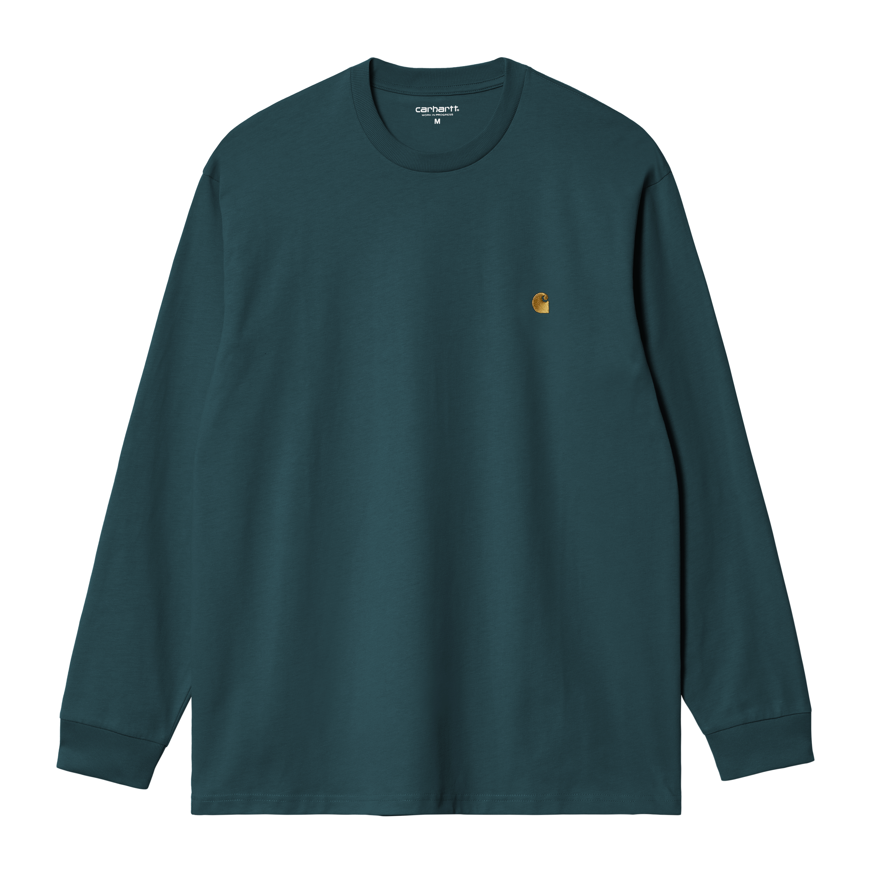 Carhartt WIP Long Sleeve Chase T-Shirt in Blau