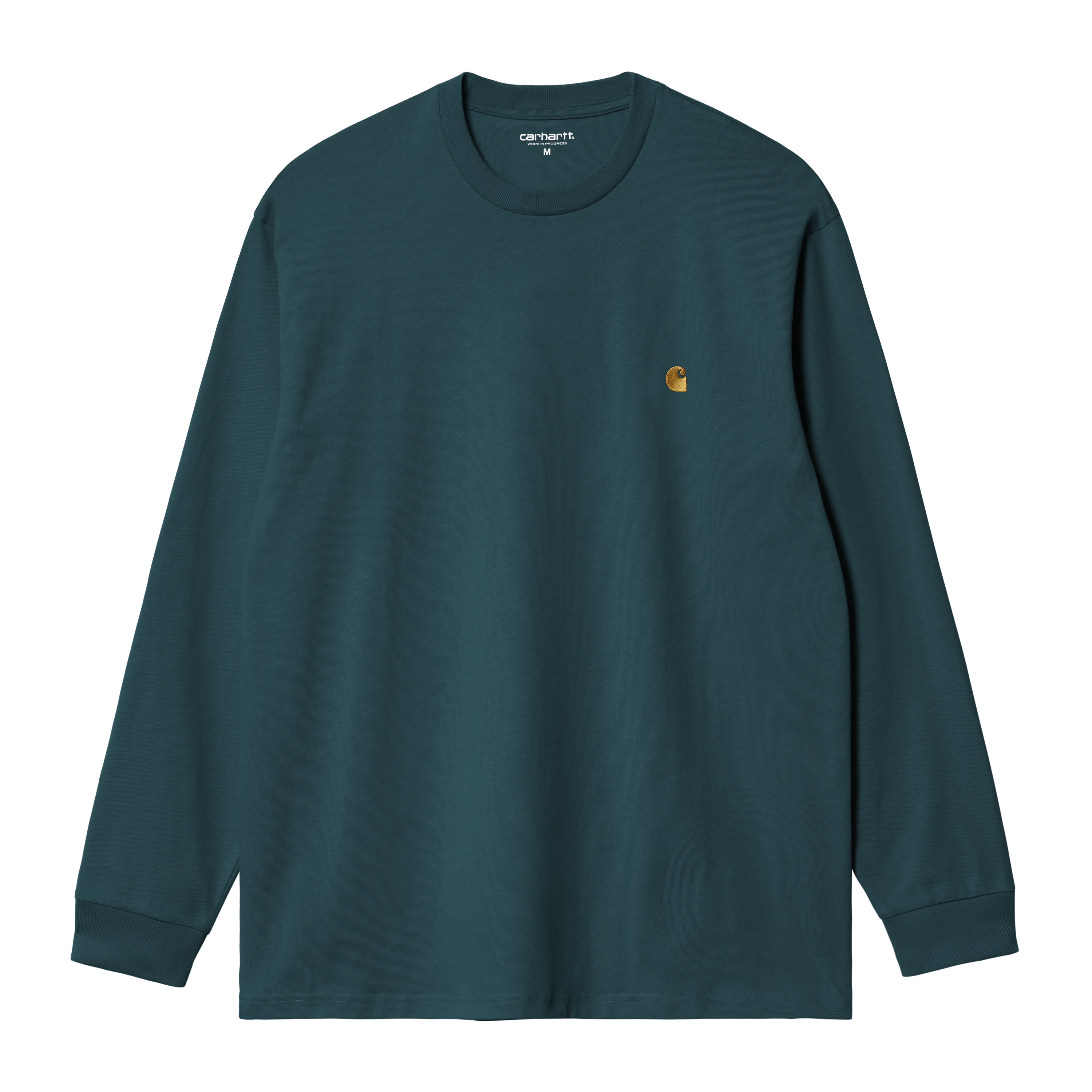 Carhartt WIP Long Sleeve Chase T-Shirt in Blue