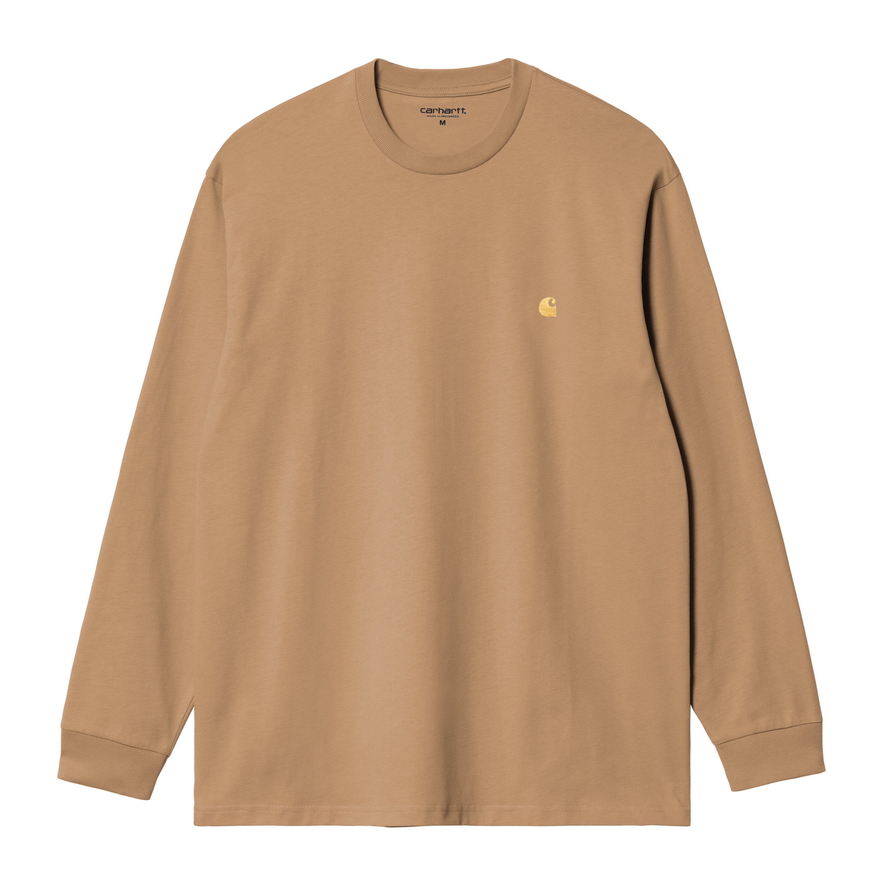 Carhartt WIP Long Sleeve Chase T-Shirt in Brown