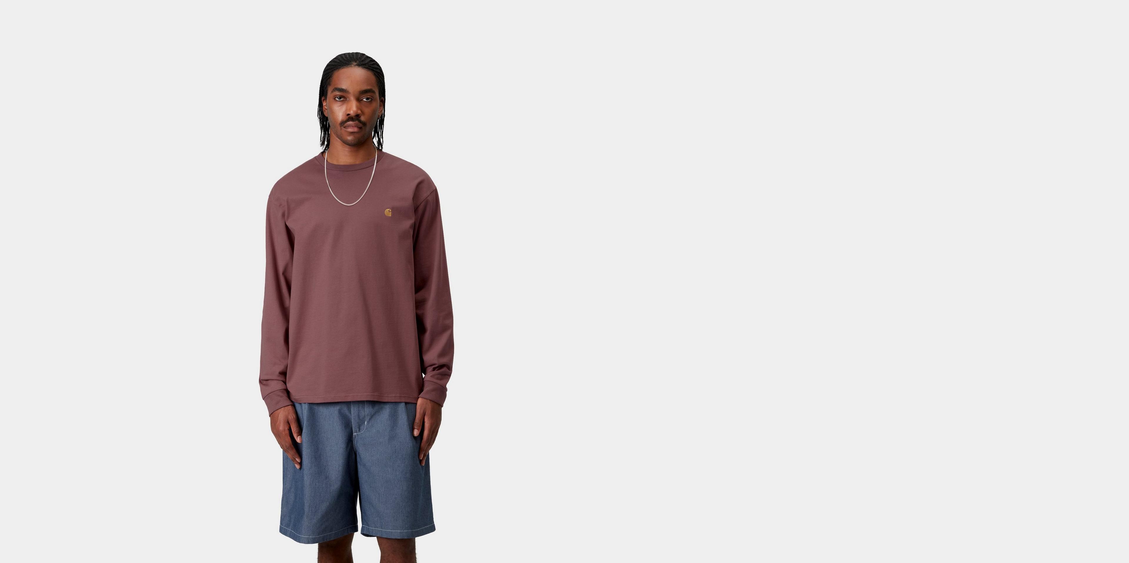【送料&関税込】Carhartt Always A Wip Brown T-shirt カーハート メンズ Tシャツ トップス Always A Wip Brown T