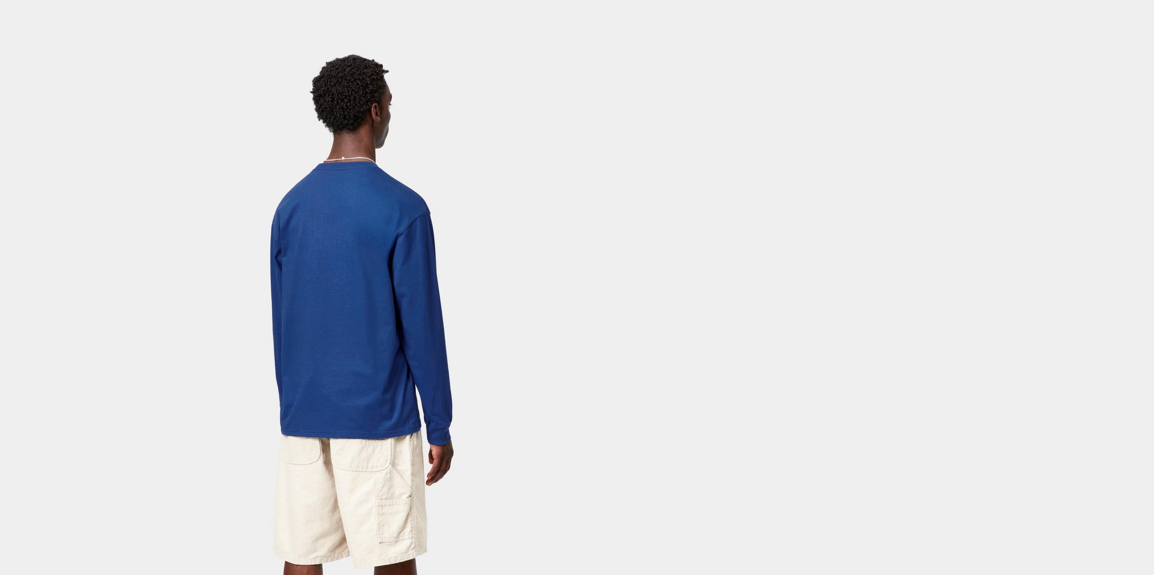 Carhartt WIP L/S Chase T-Shirt, Wolfsbane / Gold | Official