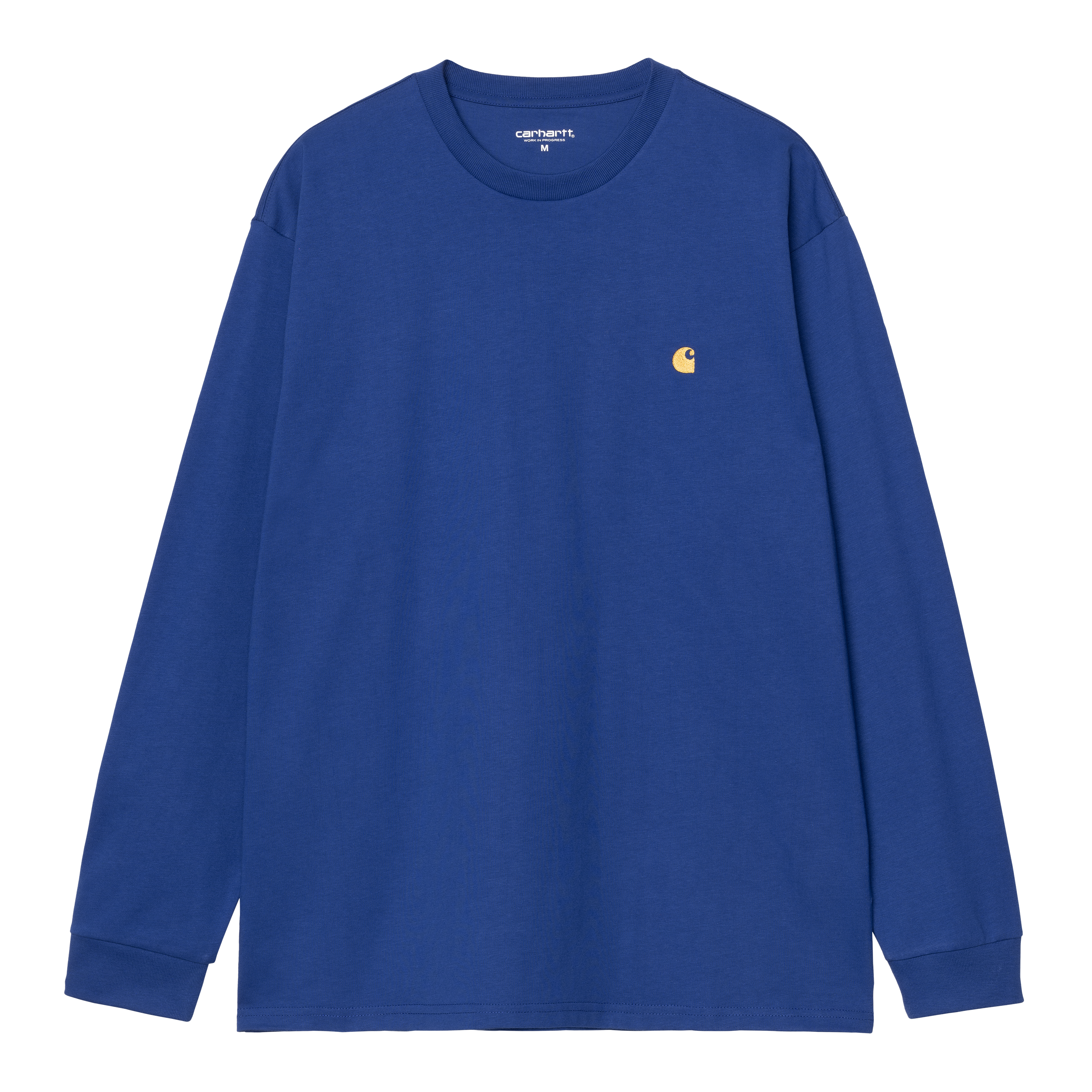 Carhartt WIP Long Sleeve Chase T-Shirt in Blue