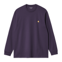 ★ドイツ発*carhartt WIP*新作*Chase 長袖Tシャツ/SILVER PINE★ Carhartt WIP L/S Chase T-Shirt, Silver Pine / Gold