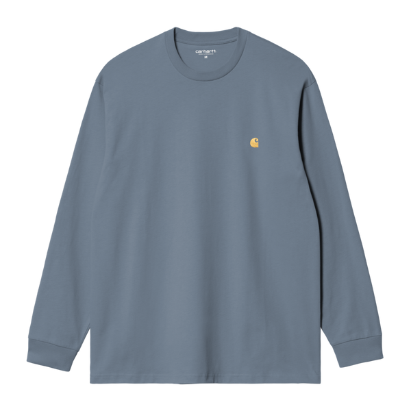 L/S Chase T-Shirt Icesheet / Gold