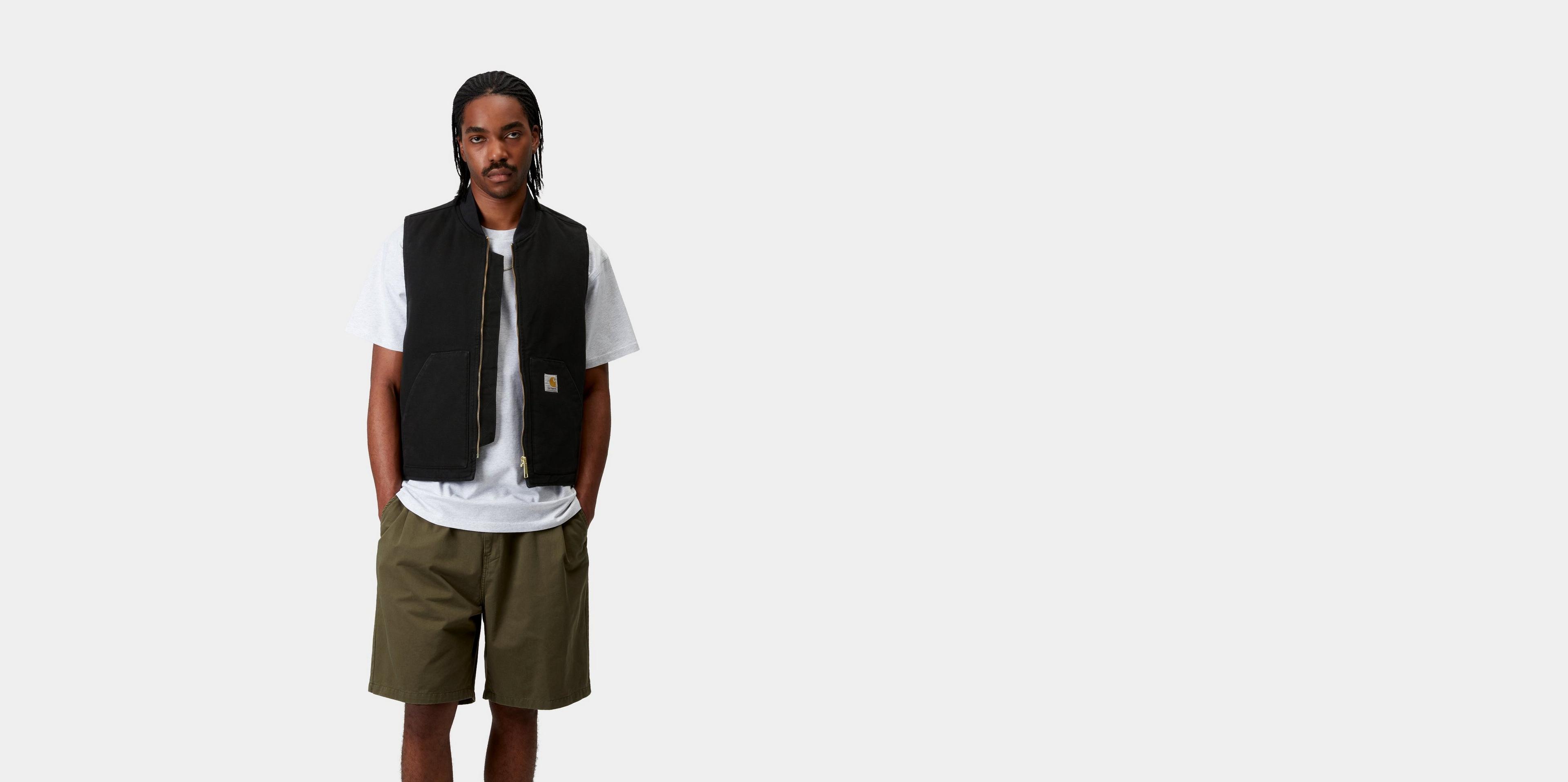 タグ付新品！ Carhartt WIP CLASSIC VEST rinsed Shop Carhartt WIP Classic Organic Dearborn Vest (black