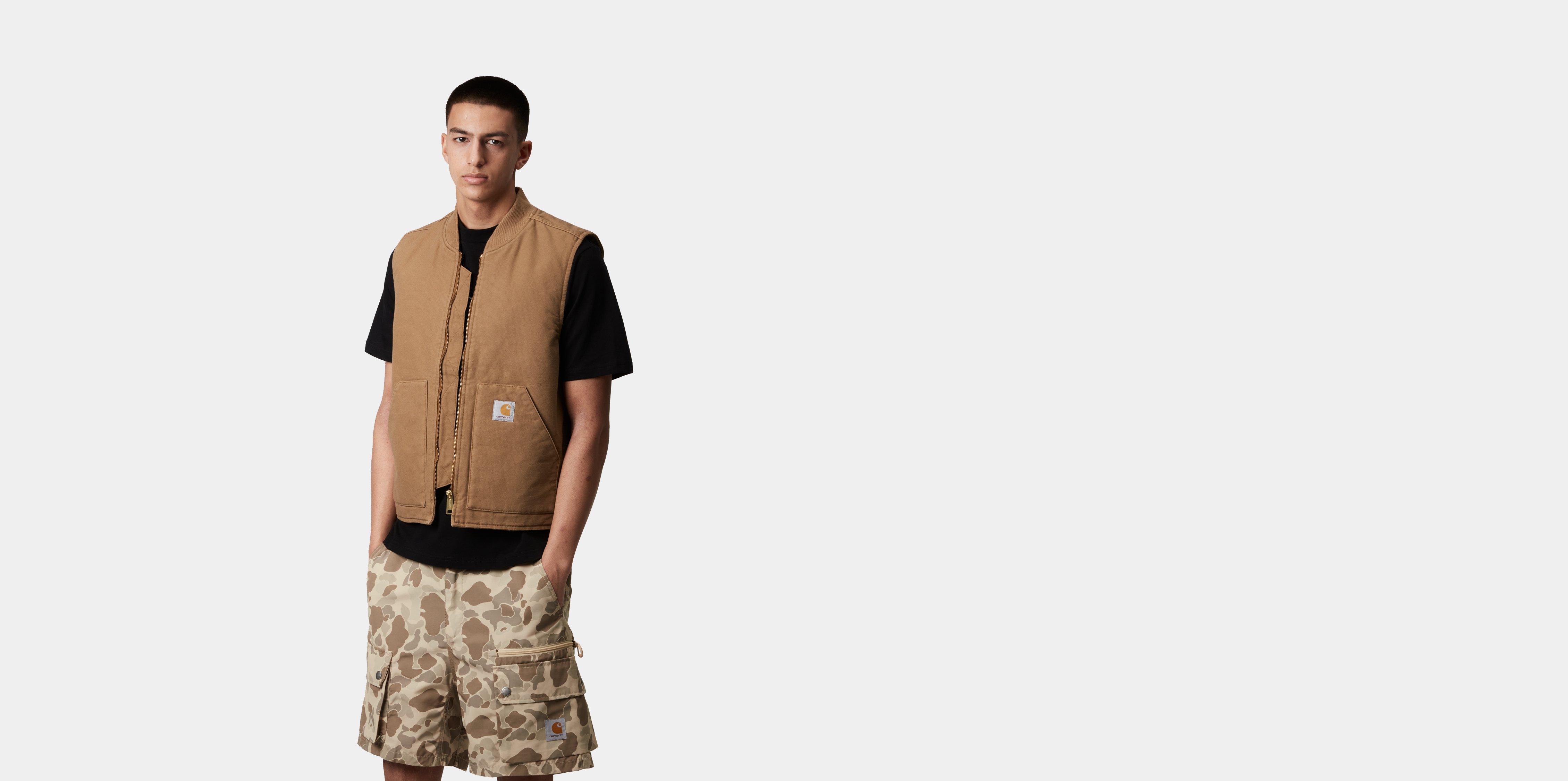 Carhartt WIP Classic Vest Hamilton Brown rinsed | S | Men