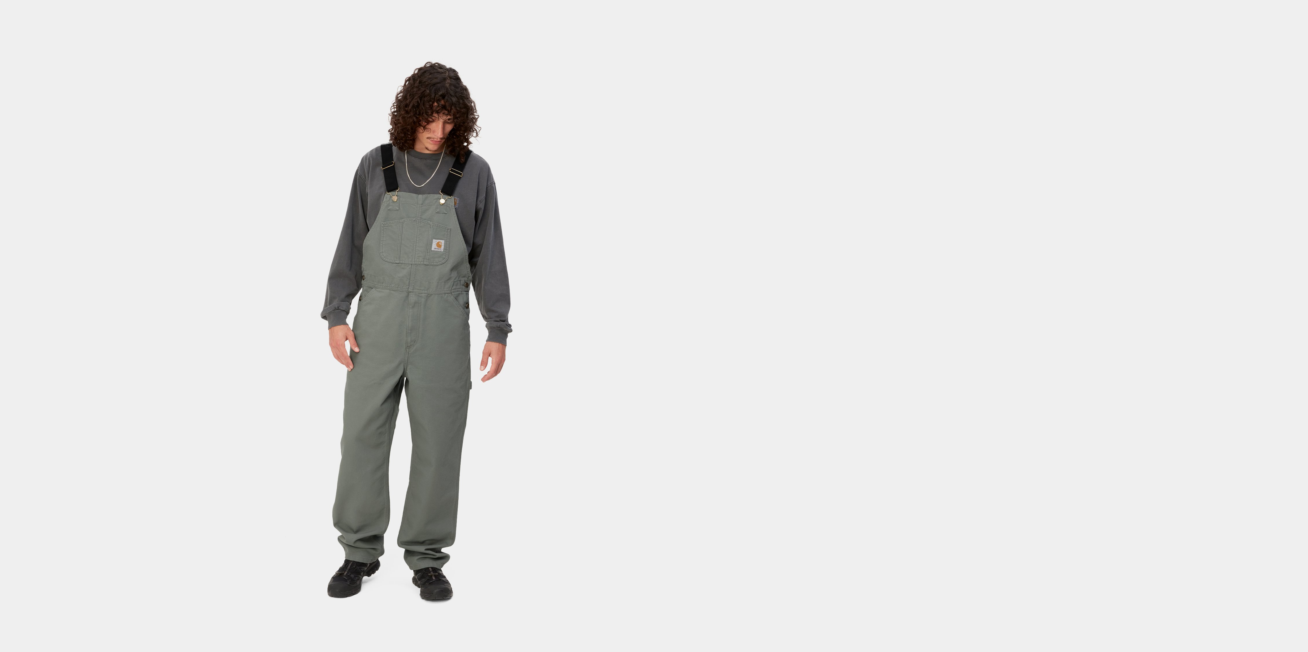 Green 2025 carhartt overalls