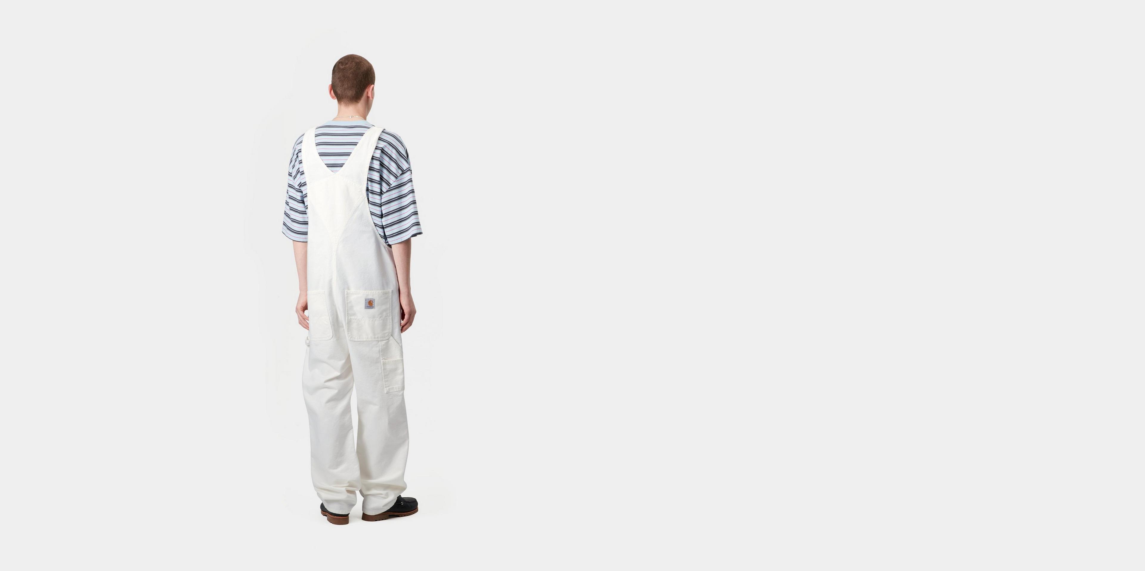Carhartt BIB OVERALL ホワイト 32×32 CARHARTT WIP - Bib Straight Overalls Carhartt WIP