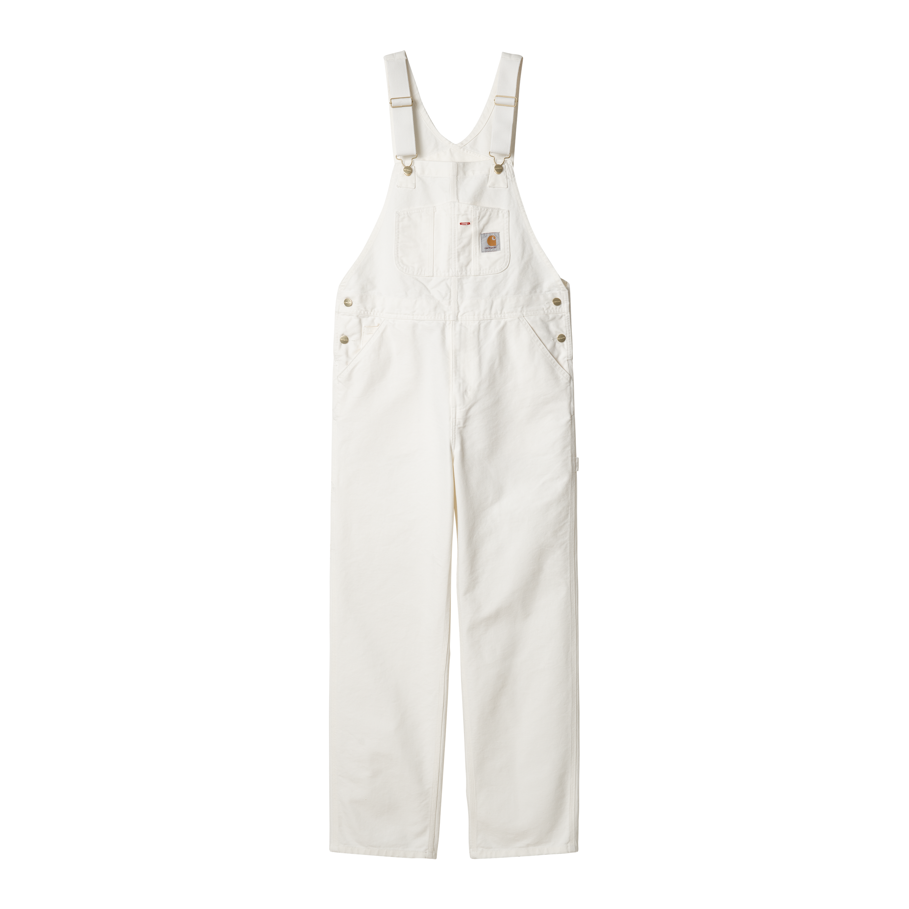 新品未使用　Carhartt W Bib Overall S ホワイト Off-White Bib Straight Overalls by Carhartt Work In Progress