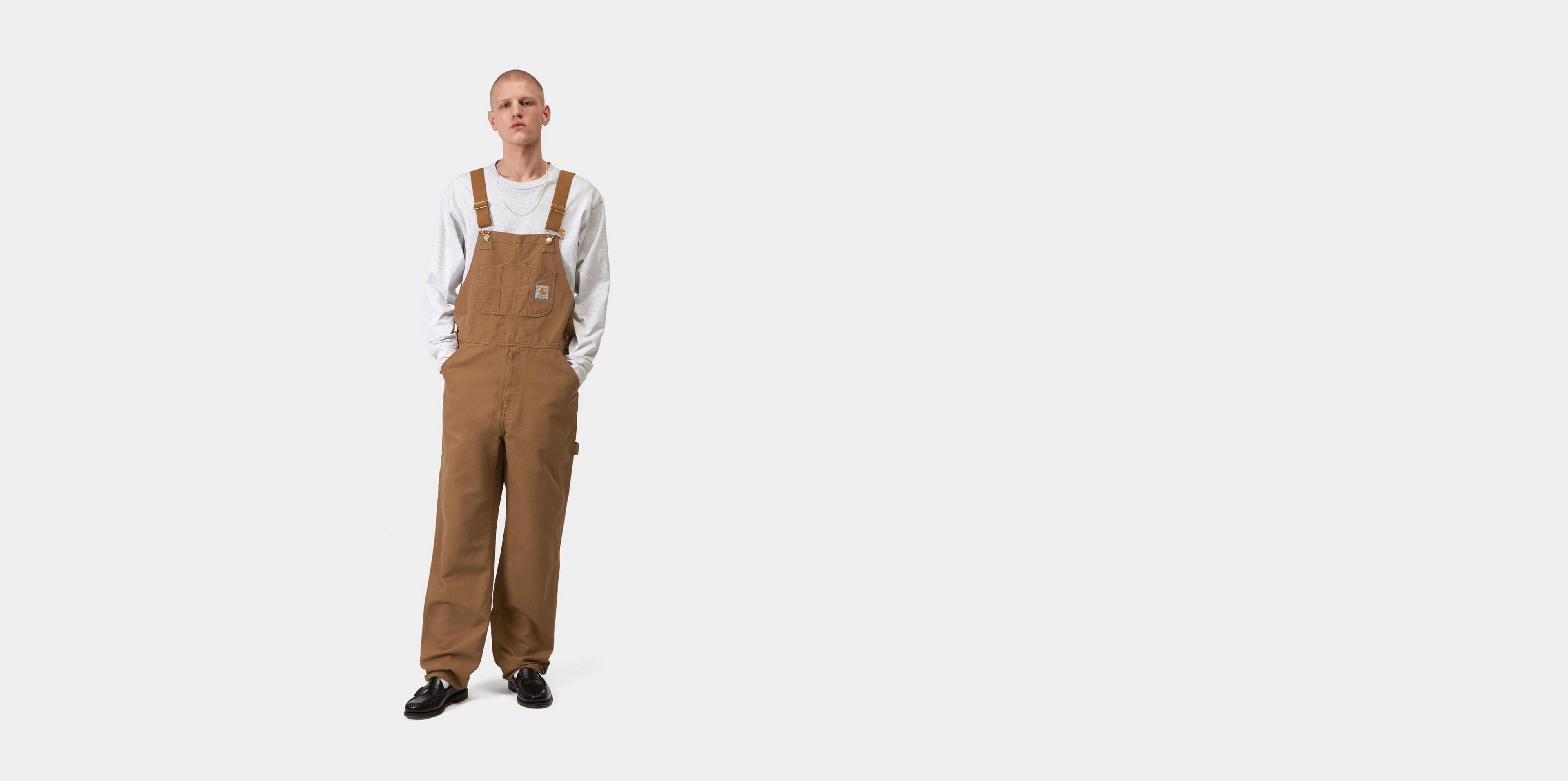 Carhartt WIP Bib Overall, Hamilton Brown | Official Online Store