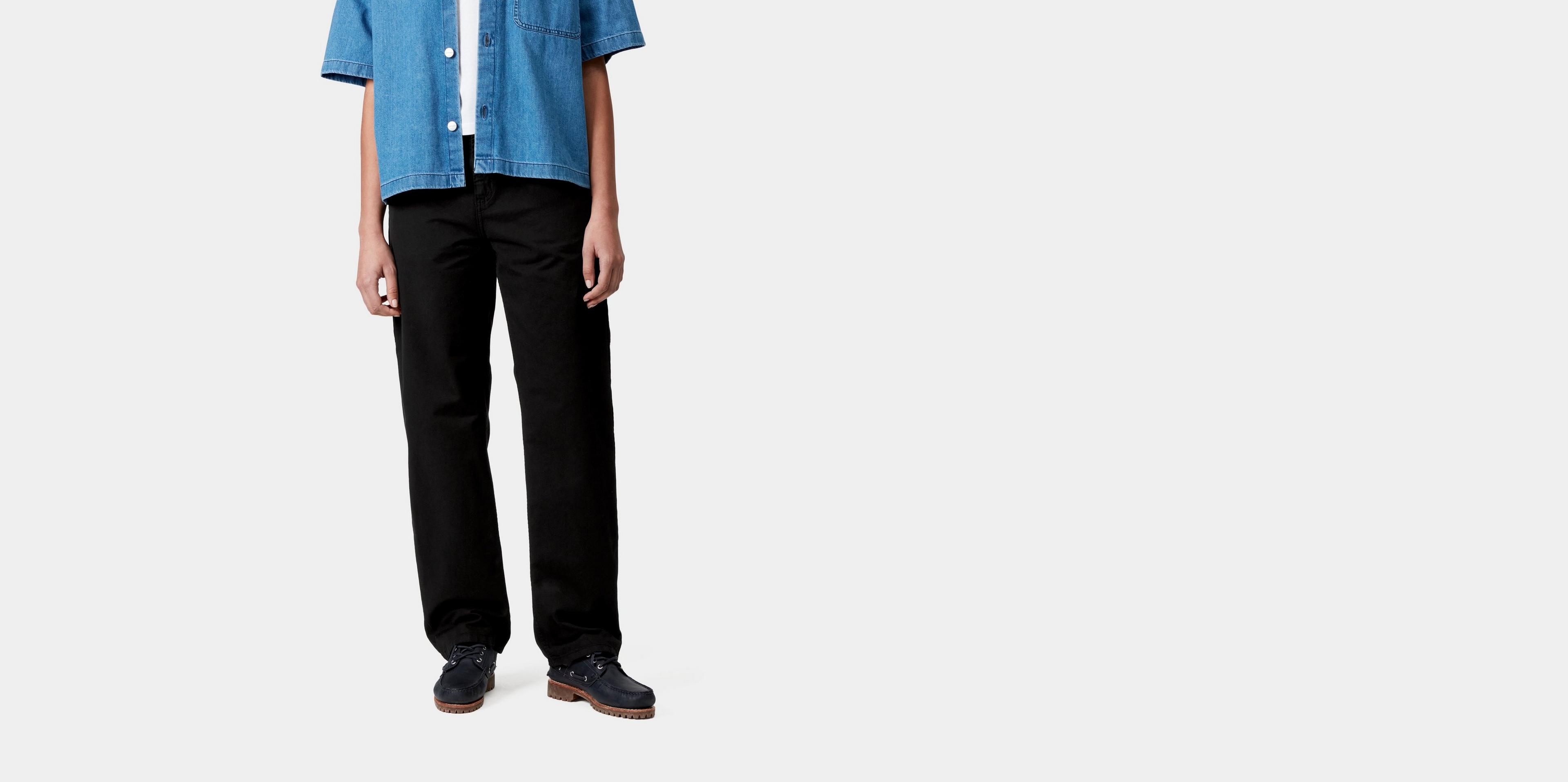 【送料&関税込】Carhartt W Pierce Pant Straight Carhartt WIP Pierce Pierce Pant Straight - Denim | Black