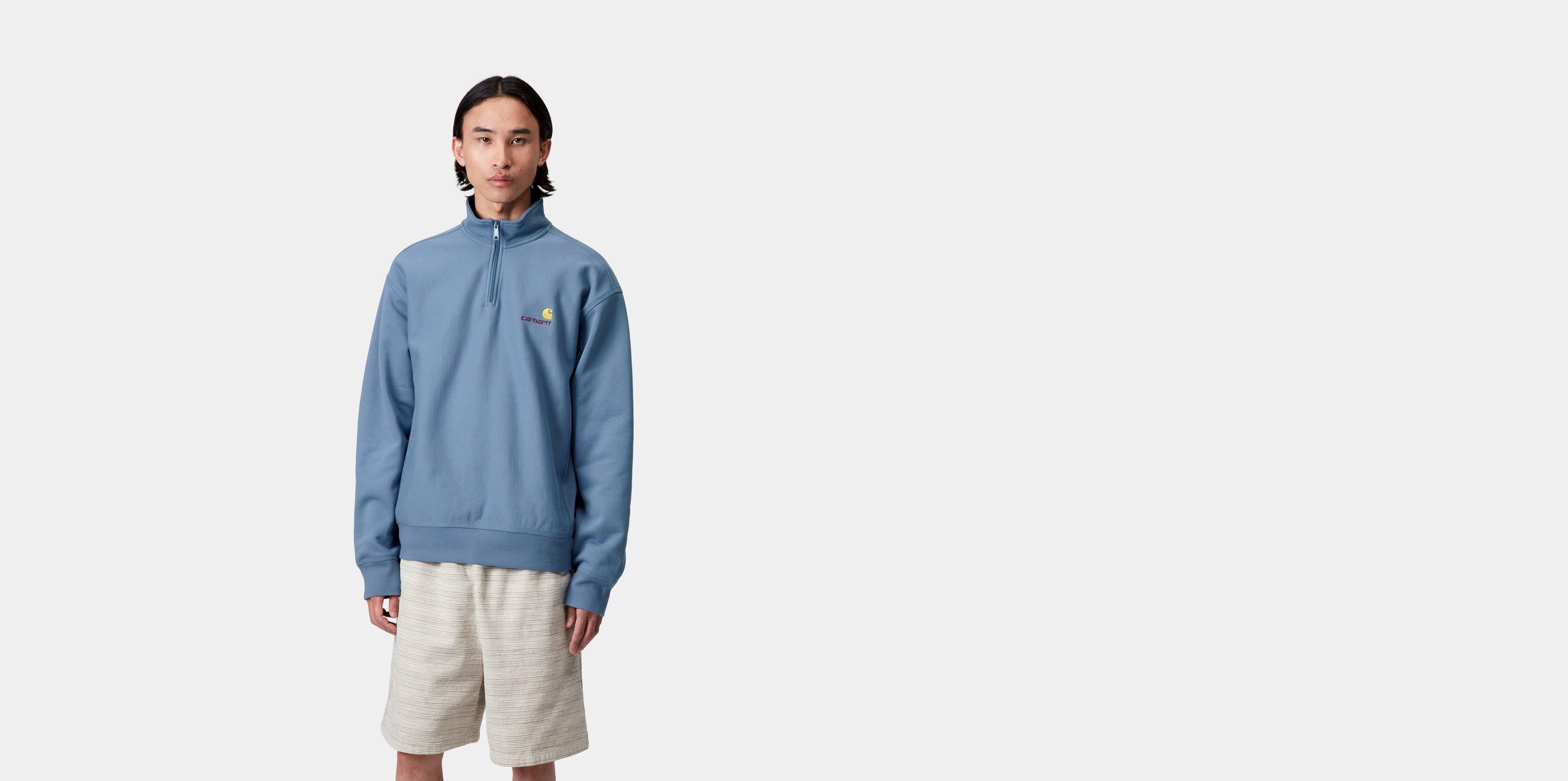 Half Zip American Script Sweatshirt
