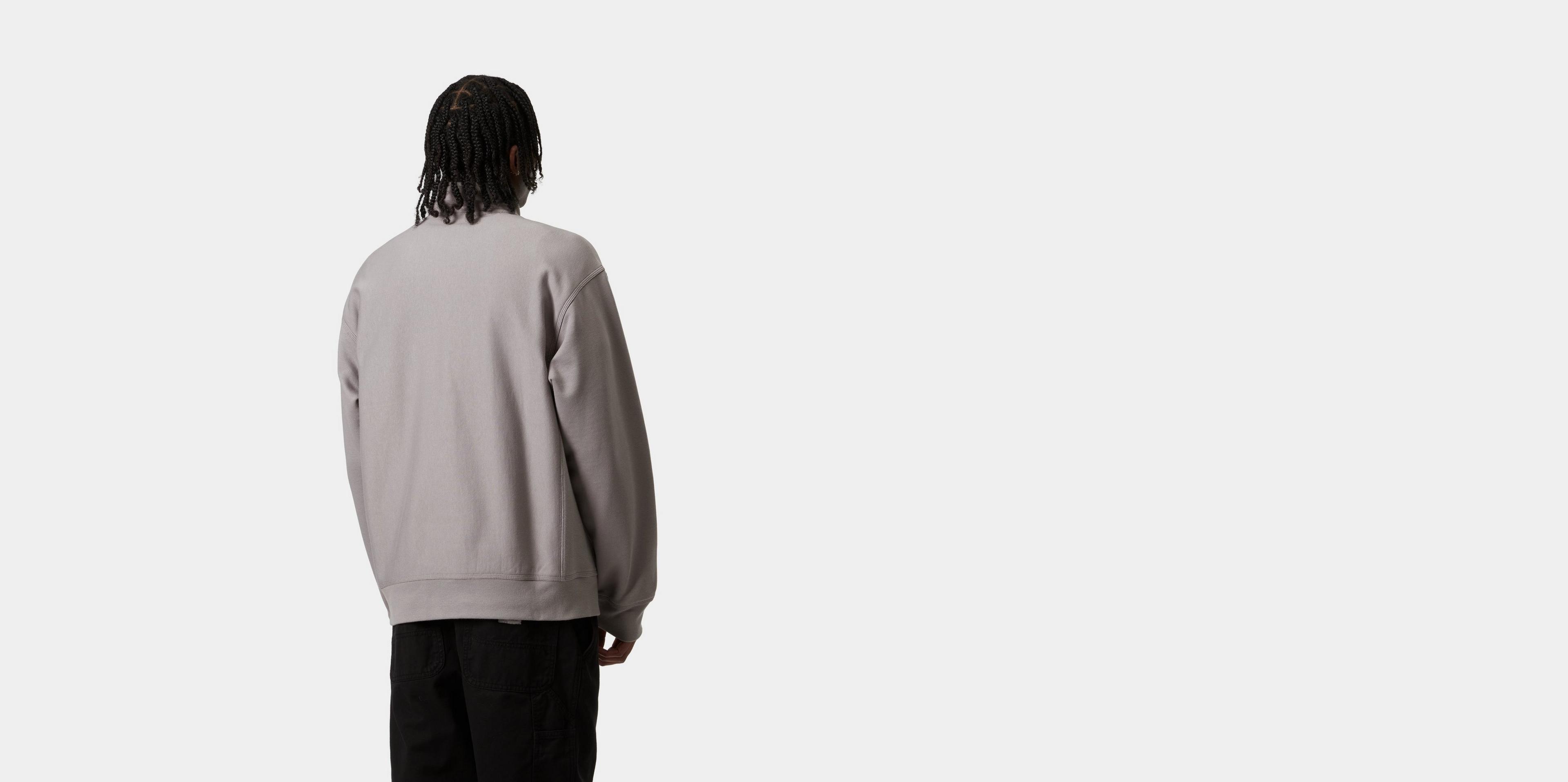 Carhartt WIP Half Zip American Script Sweatshirt, Yosemite