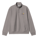 Carhartt WIP Half Zip American Script Sweatshirt, Deep