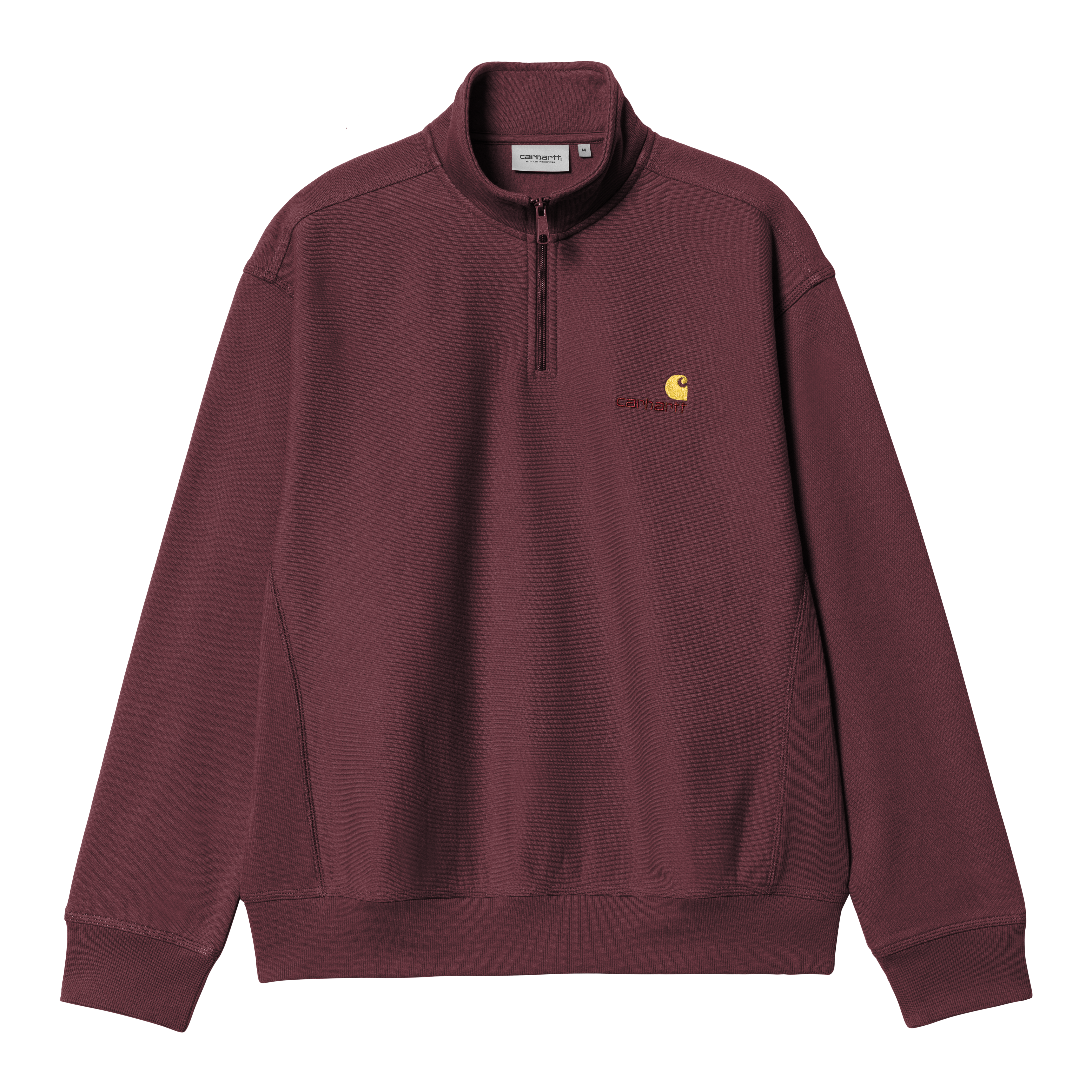 Carhartt WIP Half Zip American Script Sweatshirt, Rondo