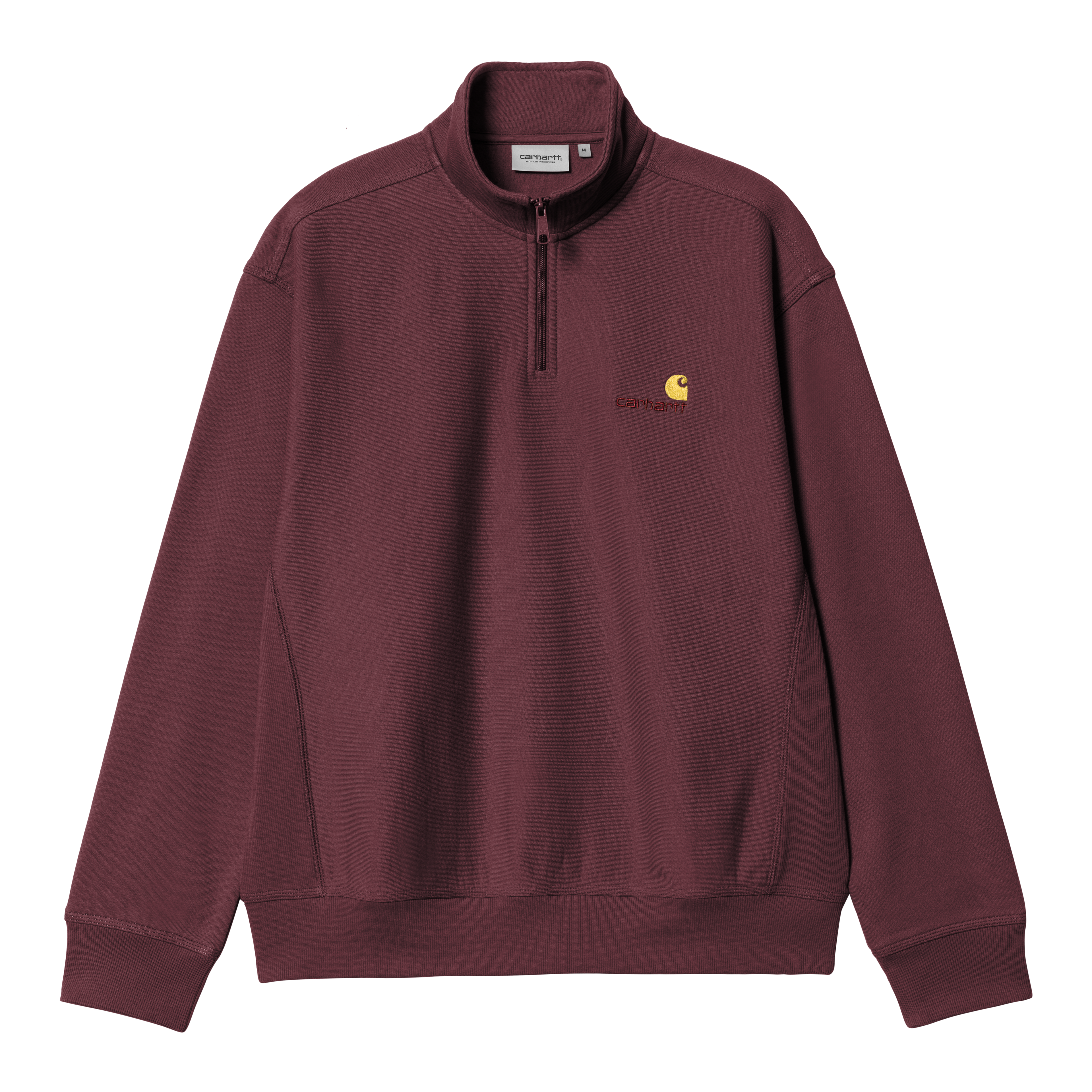 Carhartt WIP Half Zip American Script Sweatshirt, Rondo