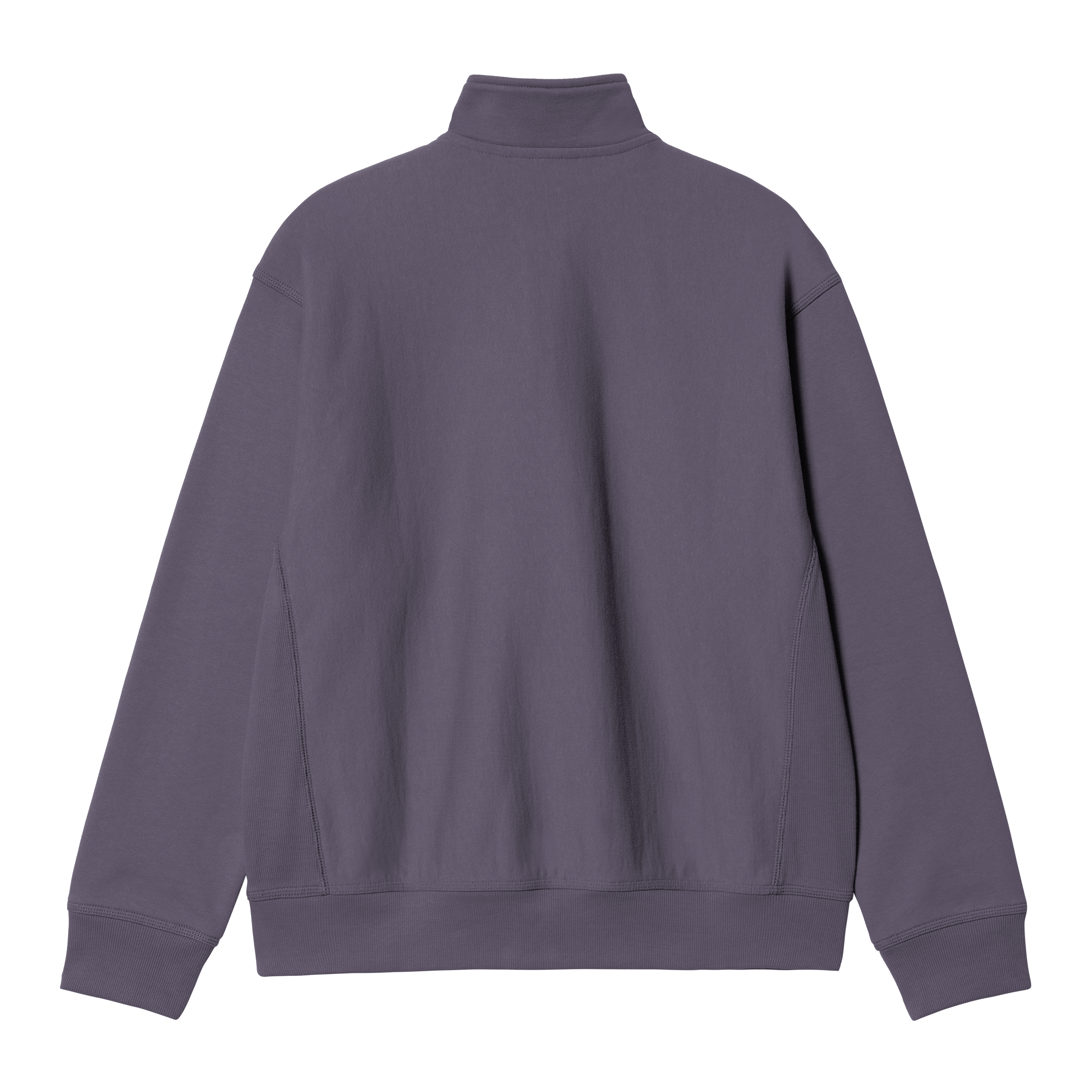 Carhartt WIP Half Zip American Script Sweatshirt, Shady Purple