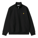 ★CARHARTT WIP Half Zip American Script Sweat 関税込★ Carhartt WIP Half Zip American Script Sweatshirt, Deep