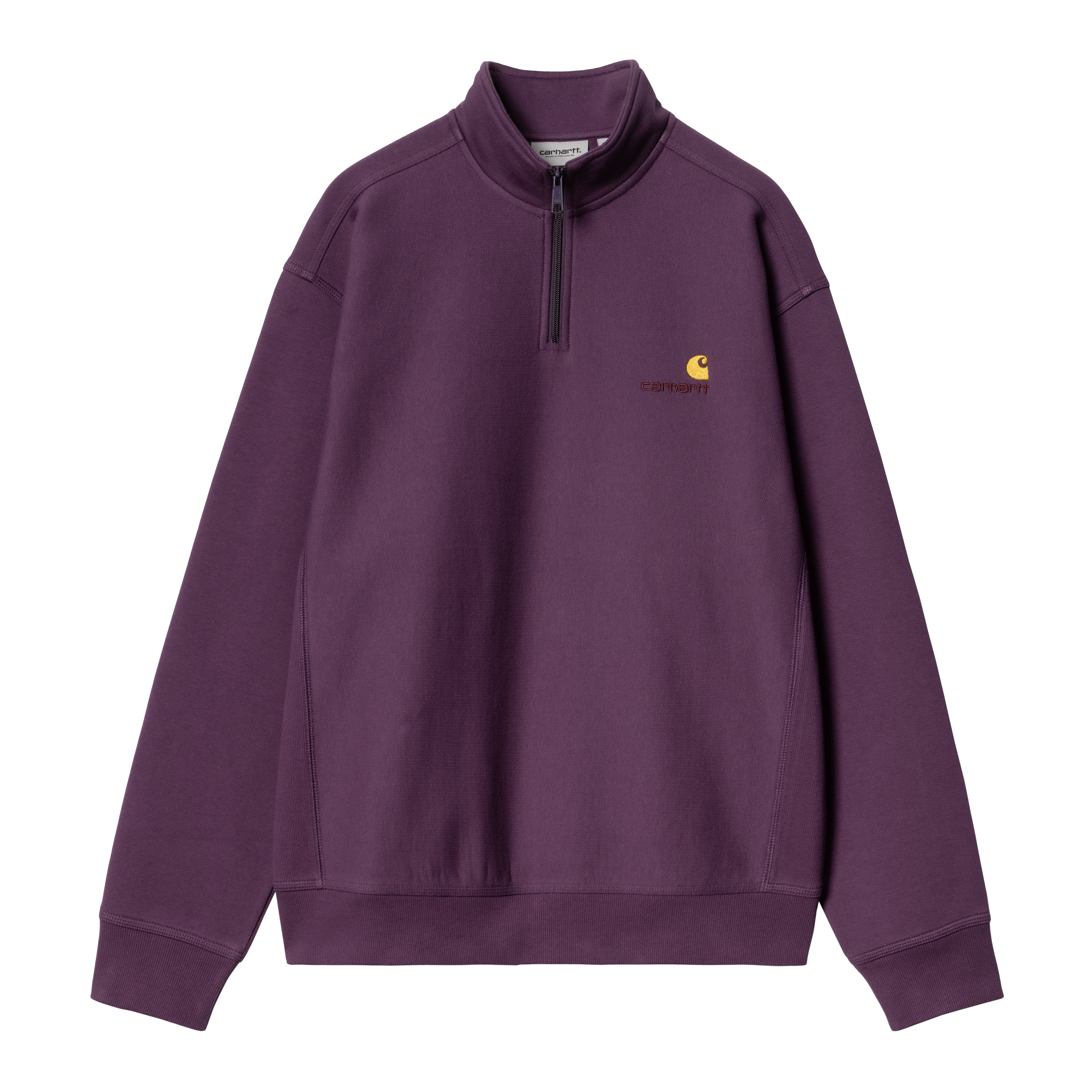 Carhartt WIP Half Zip American Script Sweatshirt