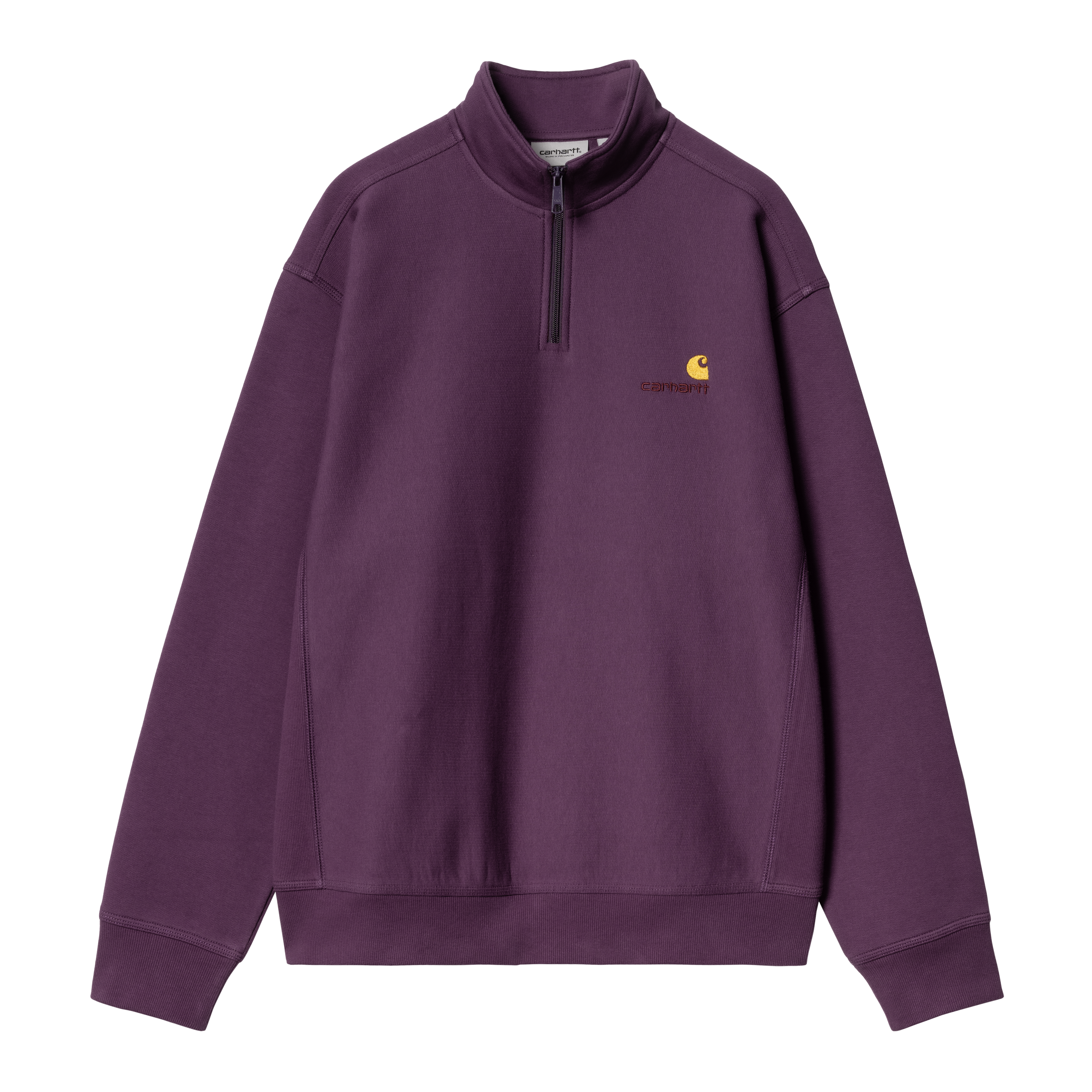 Carhartt WIP Half Zip American Script Sweatshirt