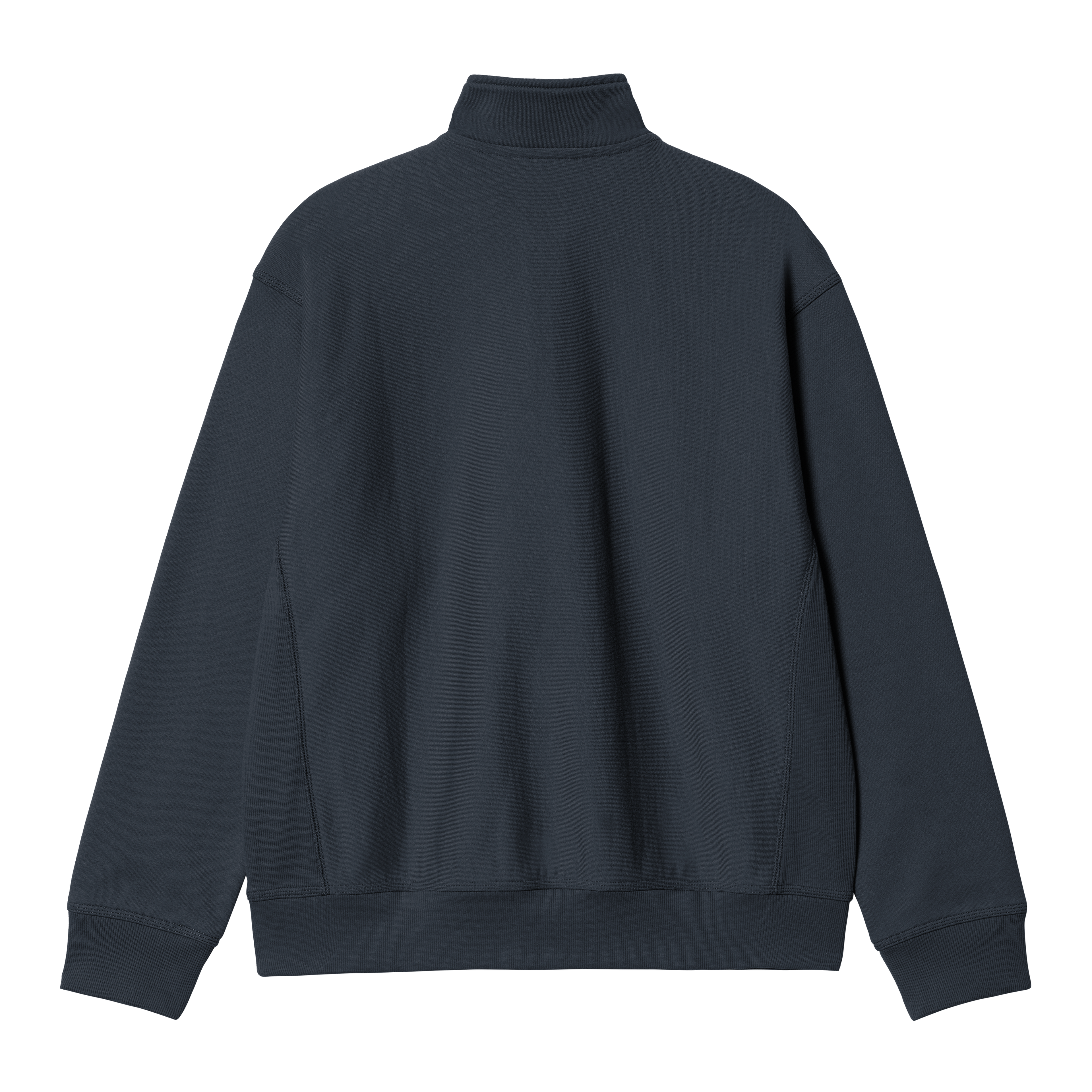 Carhartt WIP Half Zip American Script Sweatshirt, Deep Night