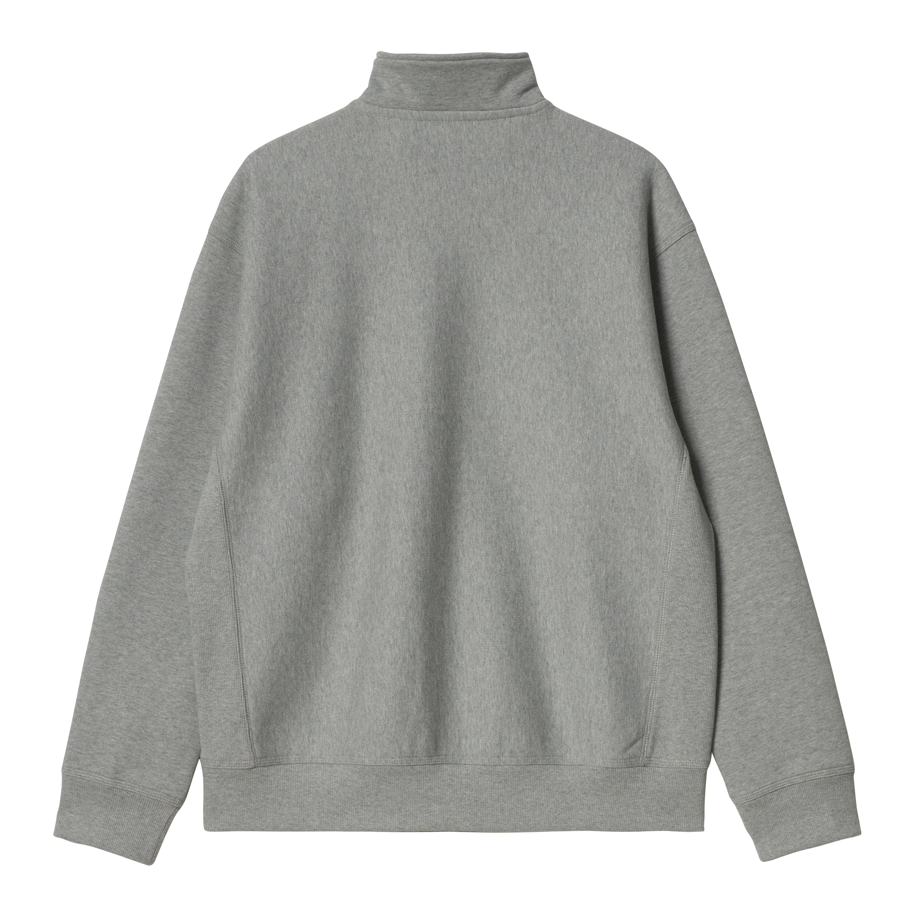 ★ドイツ発*carhartt WIP*Half Zip American Scriptスウェット/B Carhartt WIP Half Zip American Script Sweatshirt, Grey
