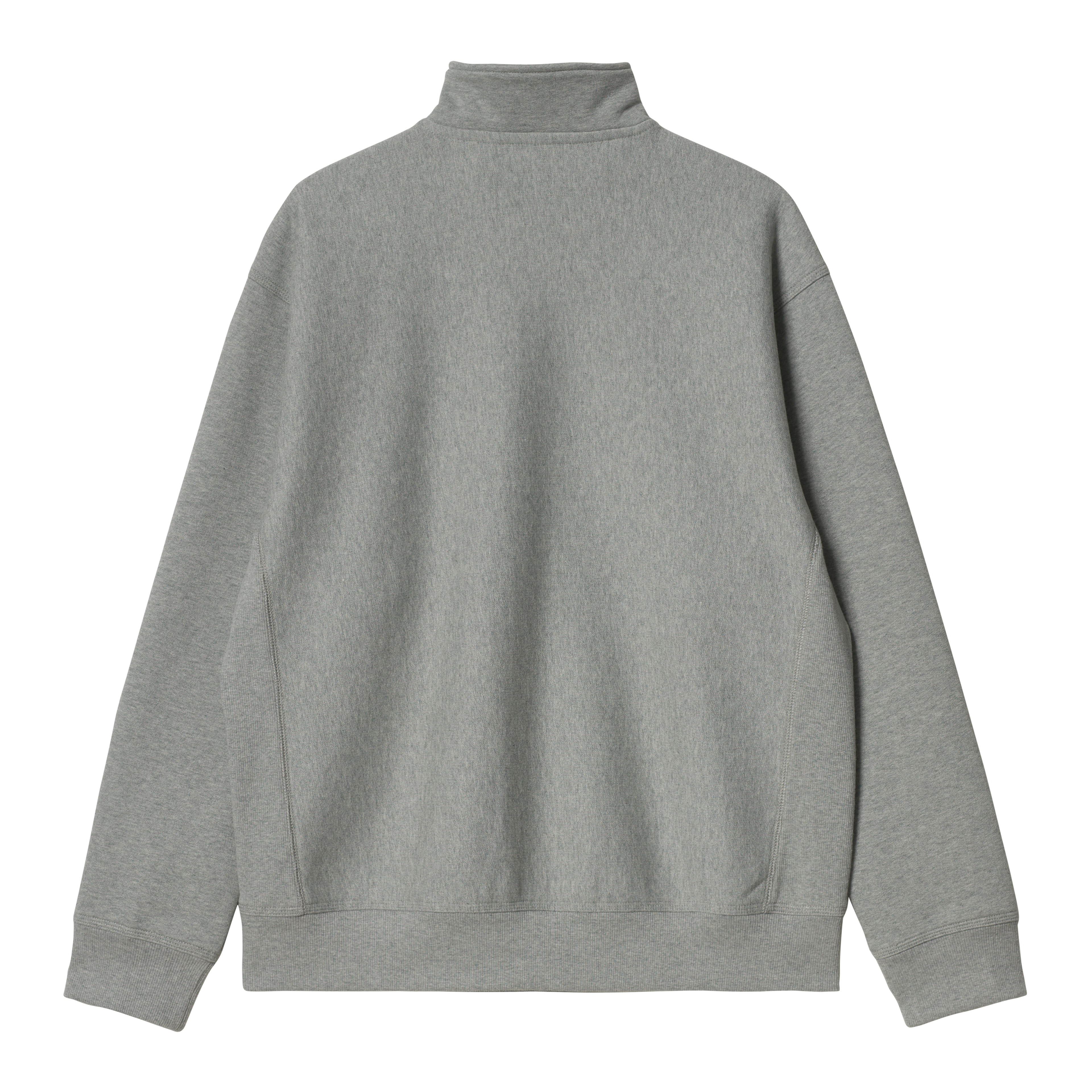 ★ドイツ発*carhartt WIP*Half Zip American Scriptスウェット/A Carhartt WIP Half Zip American Script Sweatshirt | Ash