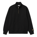 【関税&送料込】Carhartt Wip Black Chase Sweatshirt In Cotto CARHARTT WIP HOODED CHASE SWEATSHIRT - BLACK - PLA Skateboarding
