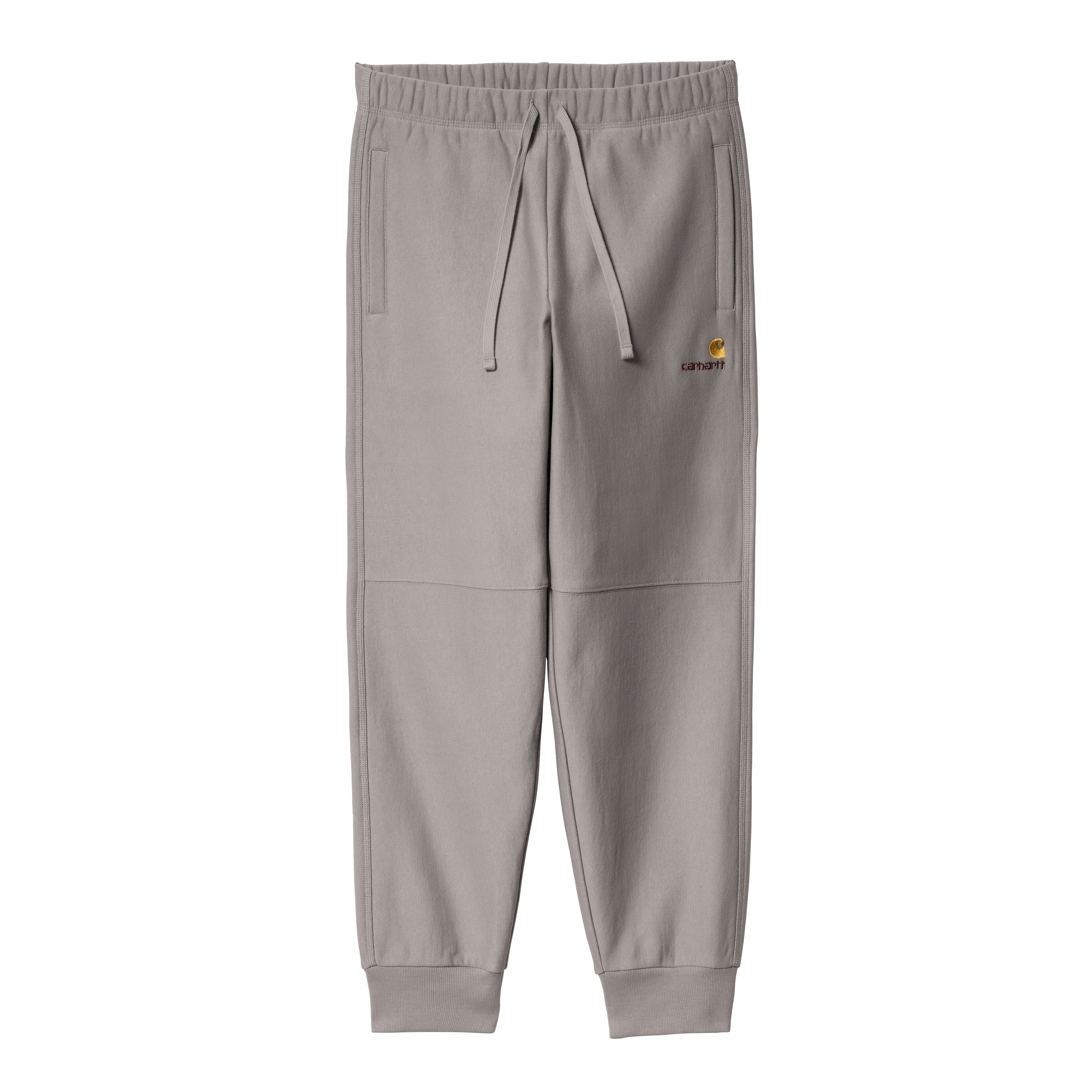 Carhartt WIP American Script Jogging Pant in Grau