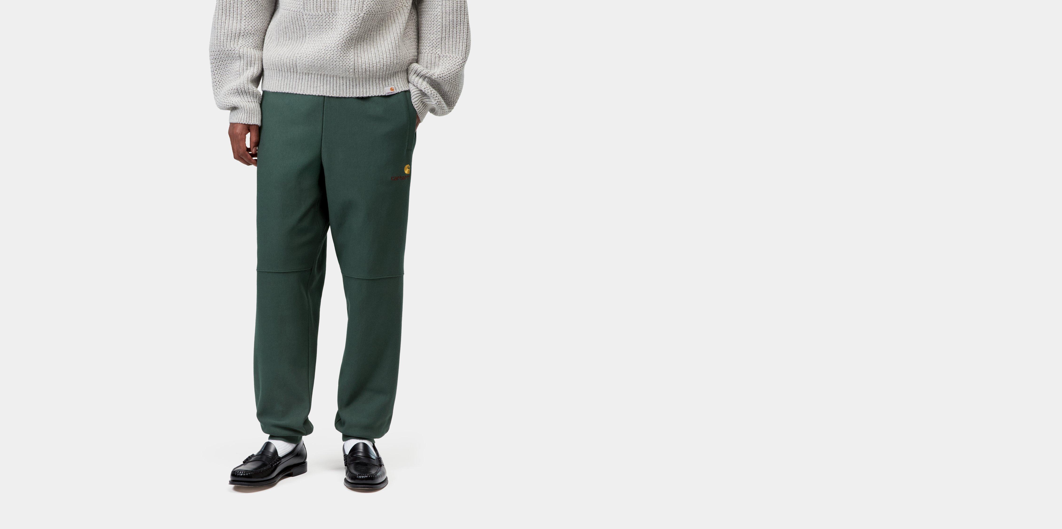 Carhartt WIP American Script Jogging Pant Kale Green | XS | Men
