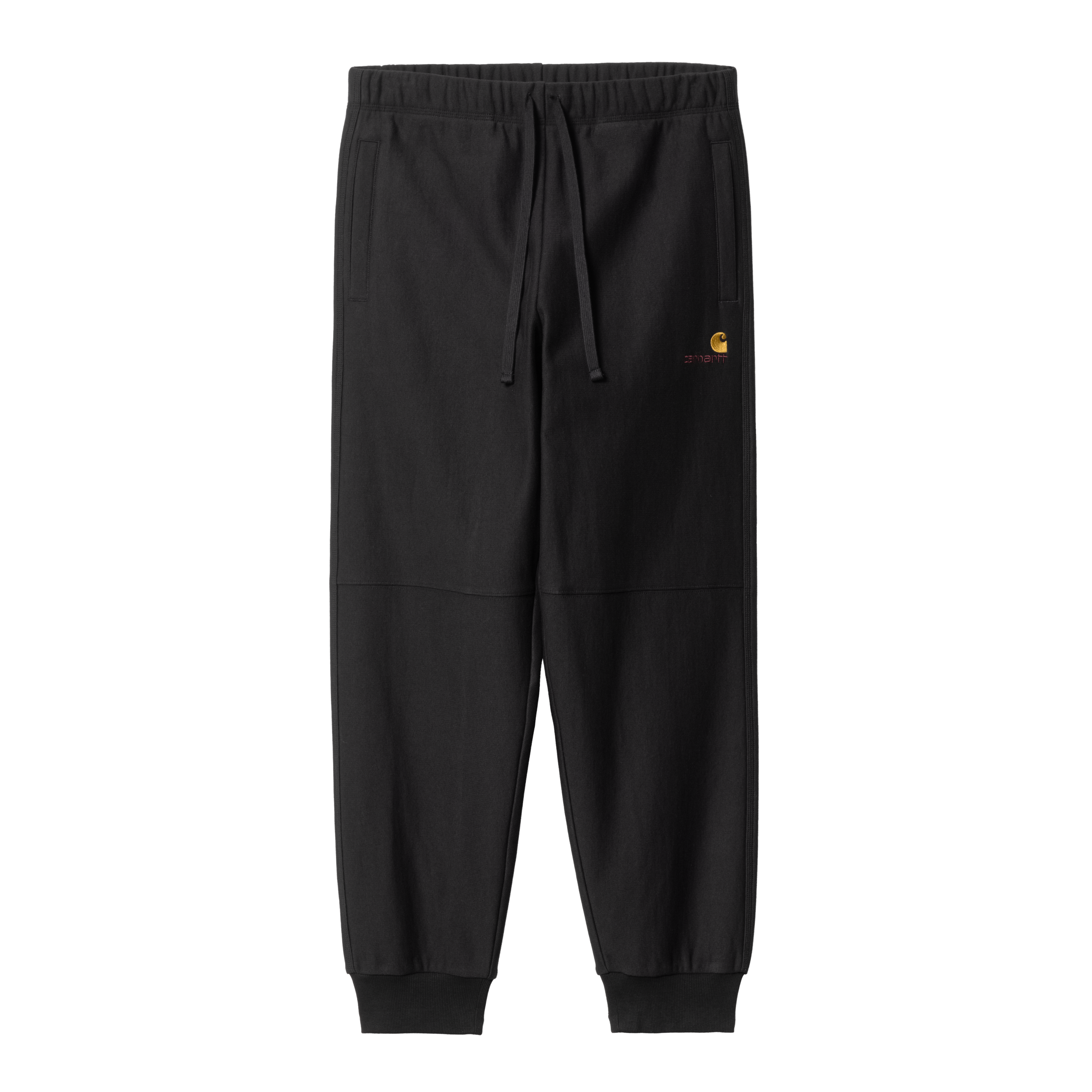 Carhartt WIP American Script Jogging Pant, Black | Official Online