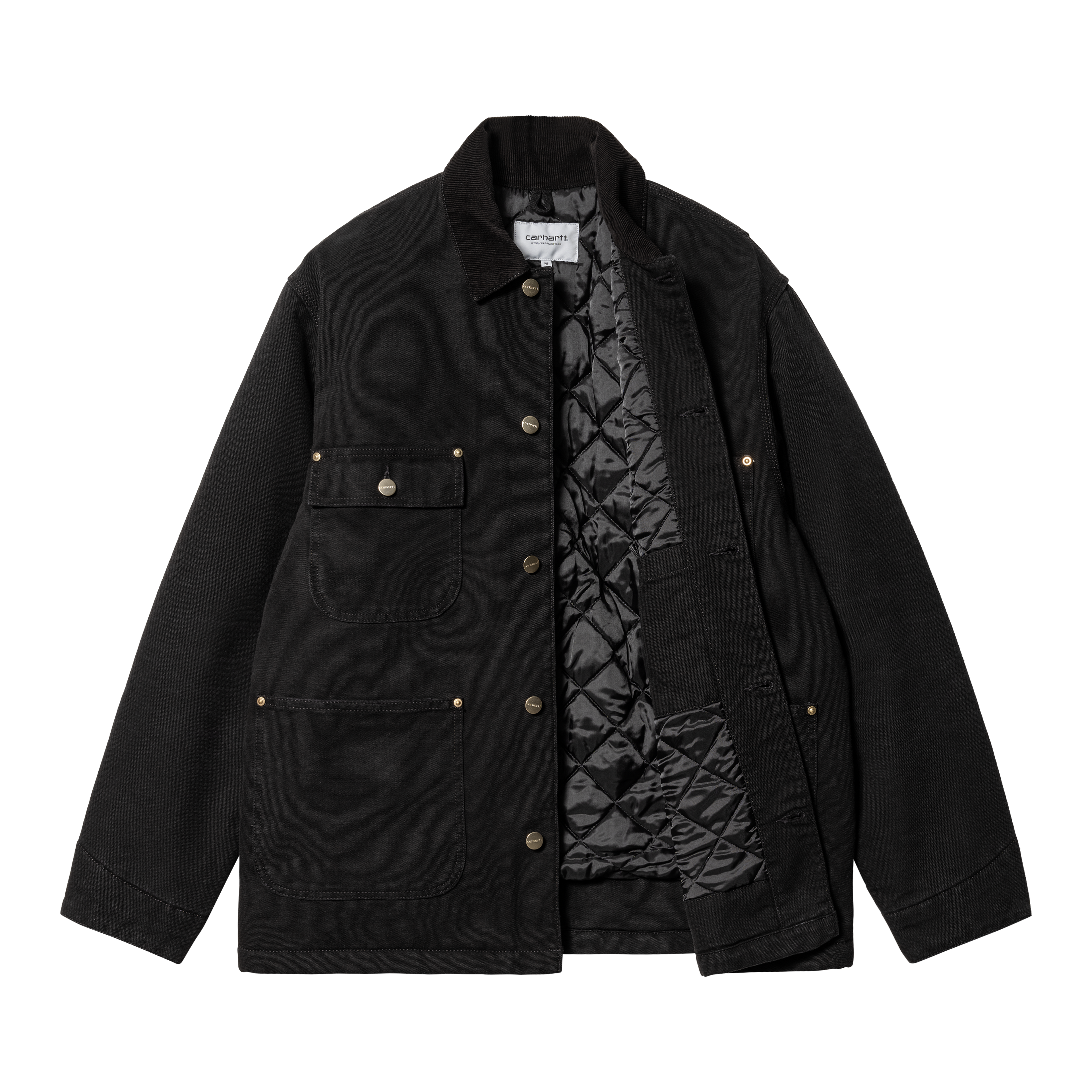 ジャケット・アウター Carhartt wip OG CHORE COAT BLACK M Carhartt WIP OG Chore Coat (Winter) | Black (aged canvas