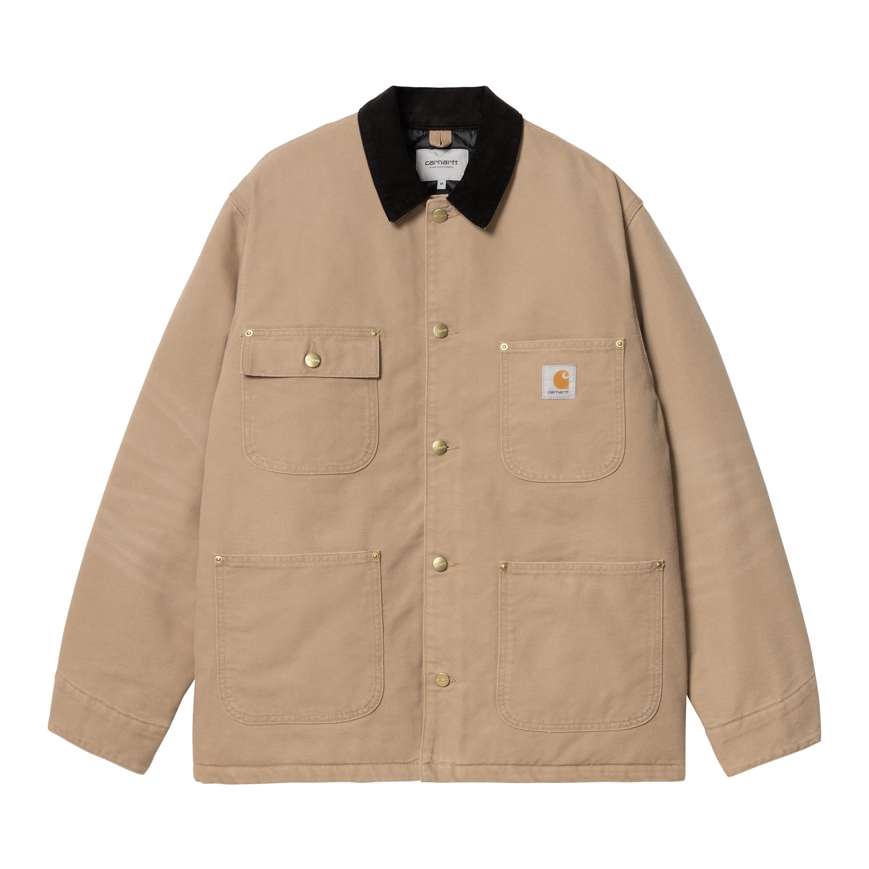 Carhartt WIP OG Chore Coat in Brown