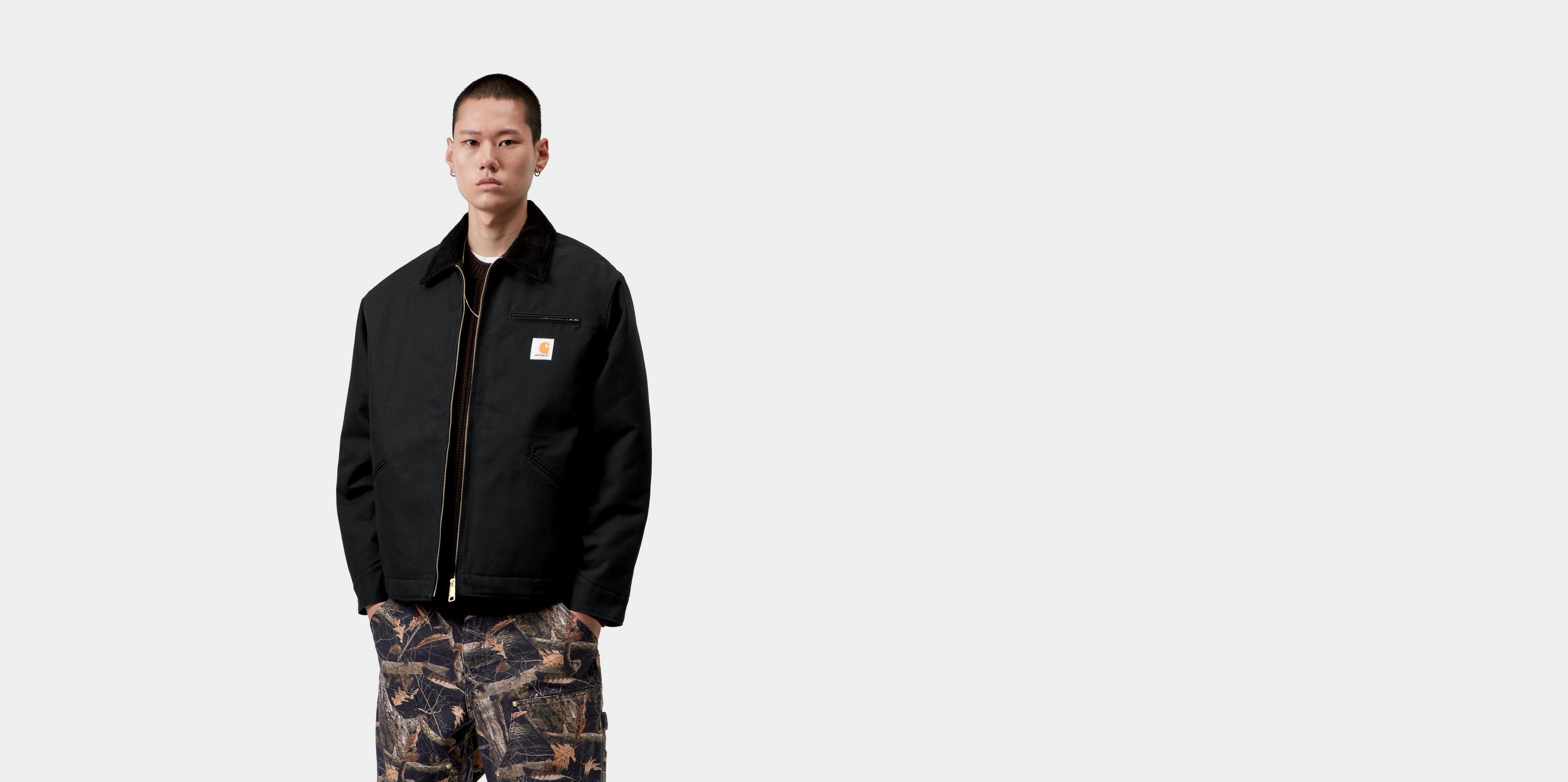 Carhartt WIP OG Detroit Jacket (Winter), Black / Black | Official